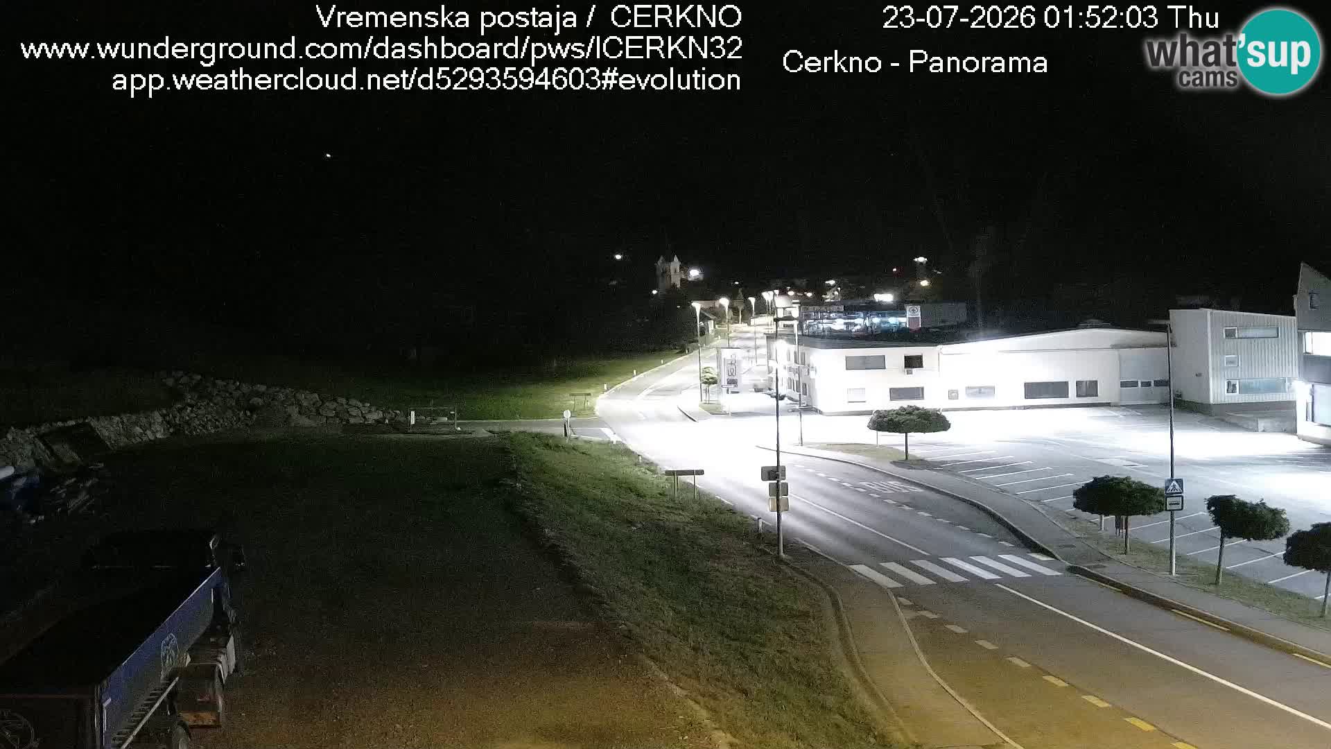 Cerkno Stadteingang Live-Webcam