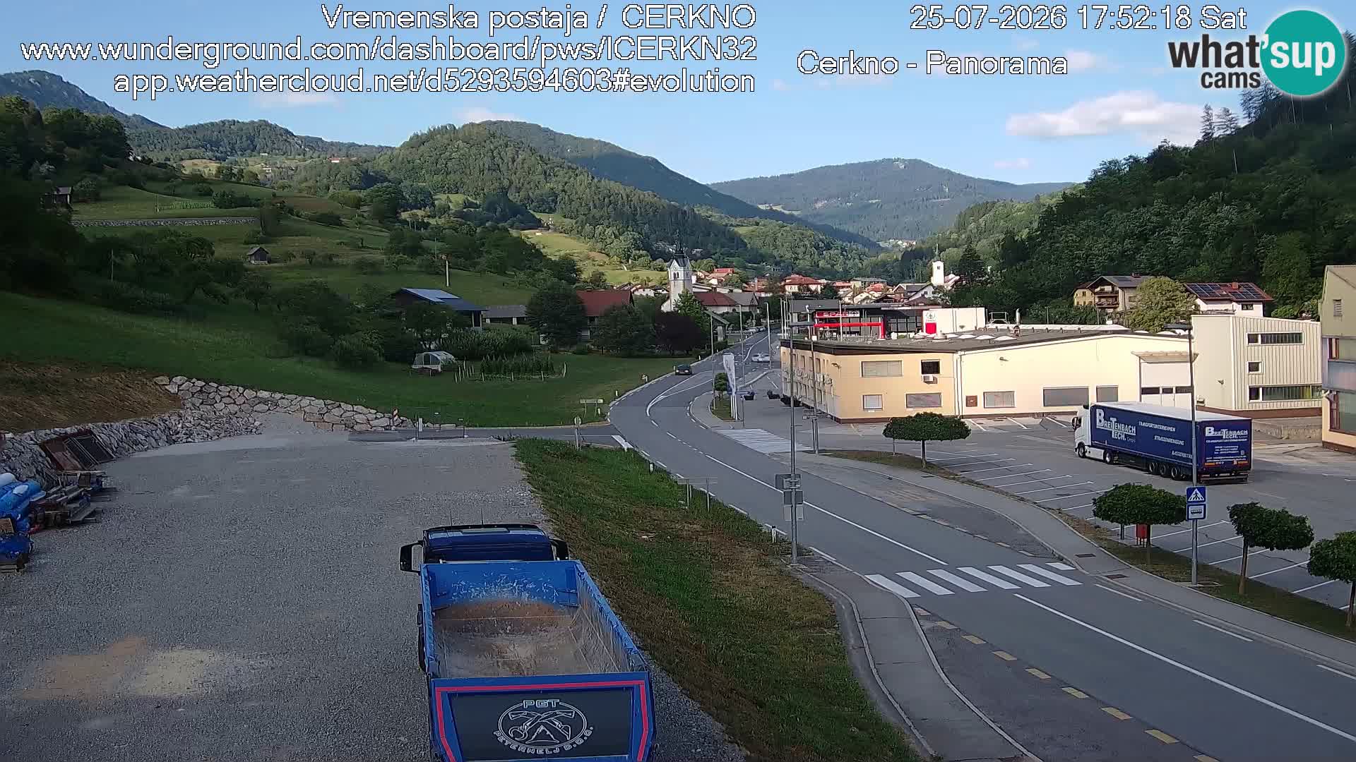 Webcam Ingresso Città di Cerkno