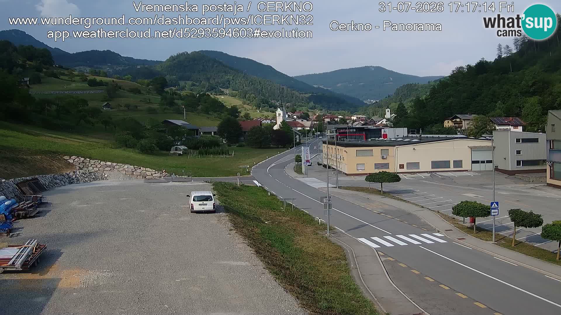 Cerkno vhod v mesto