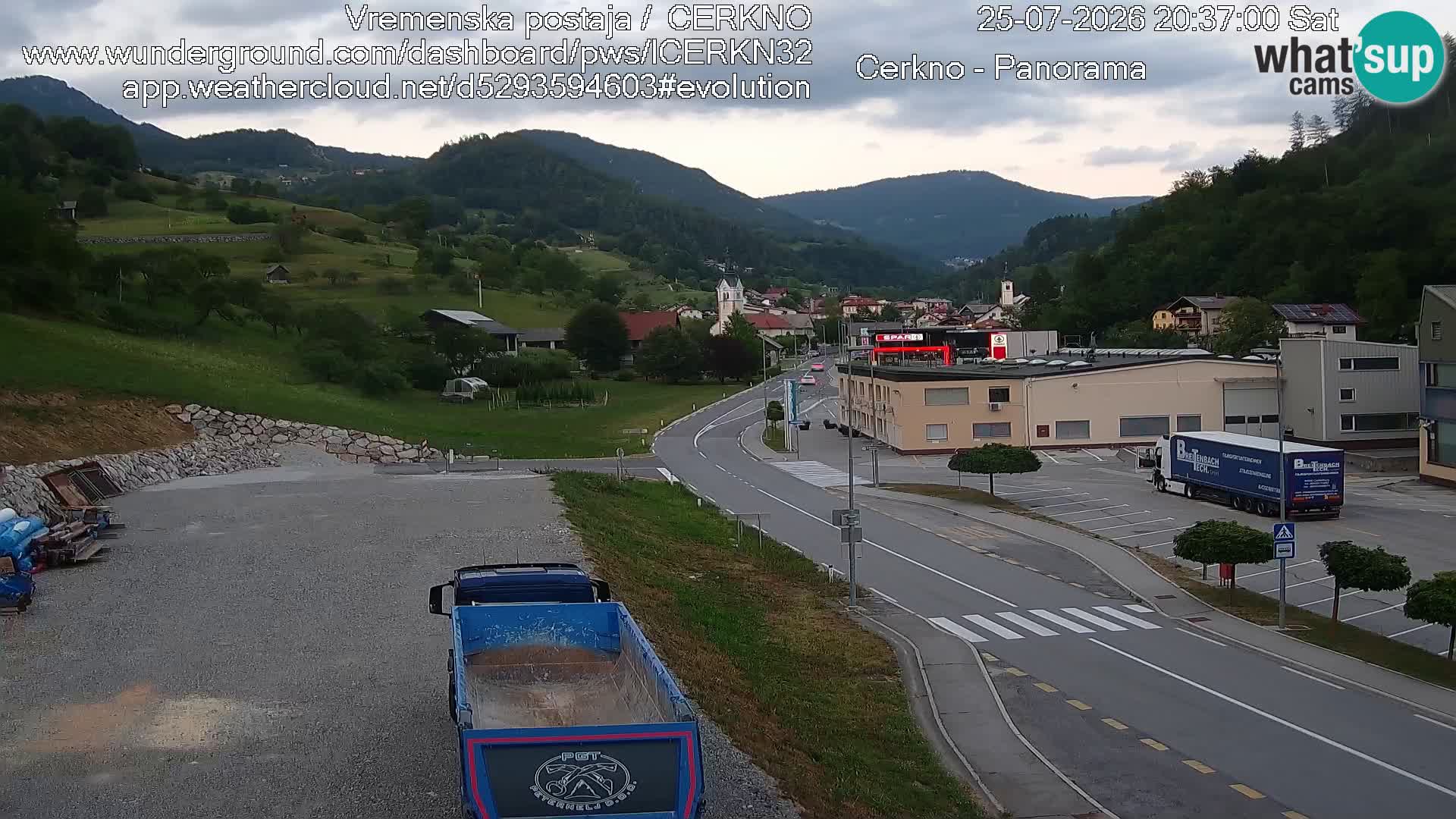 Cerkno vhod v mesto
