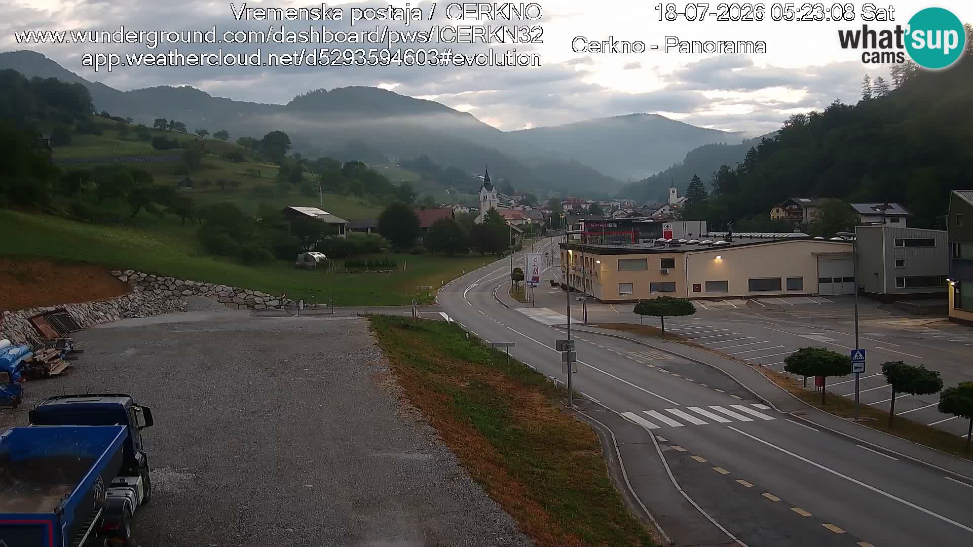 Webcam Ingresso Città di Cerkno