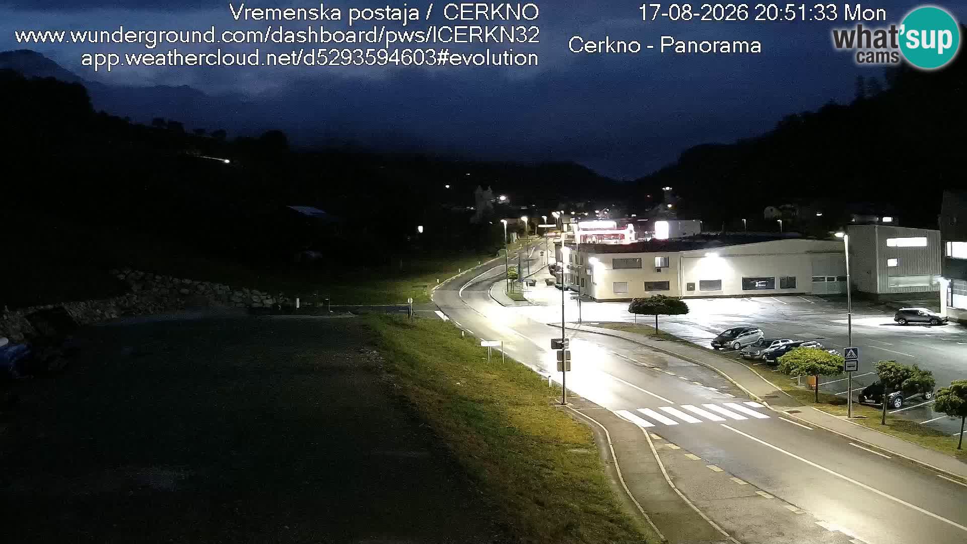 Webcam Ingresso Città di Cerkno