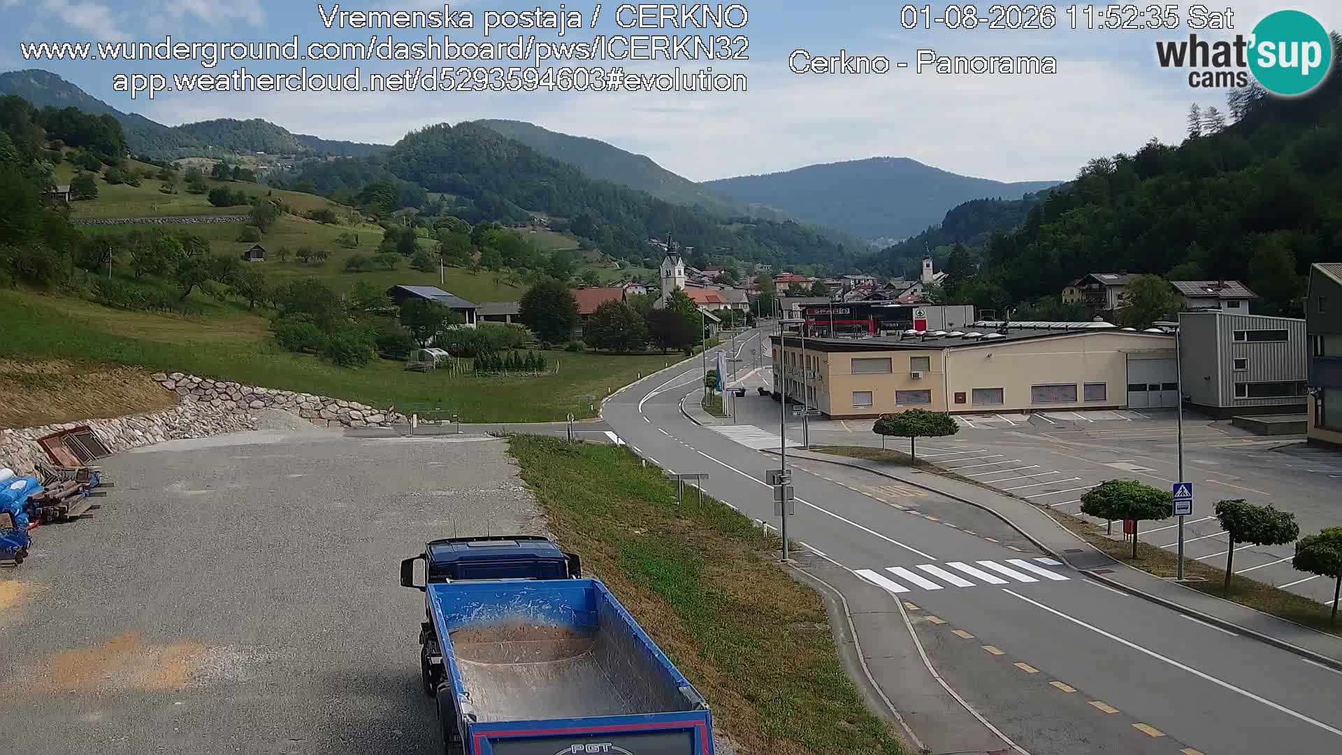 Webcam Ingresso Città di Cerkno