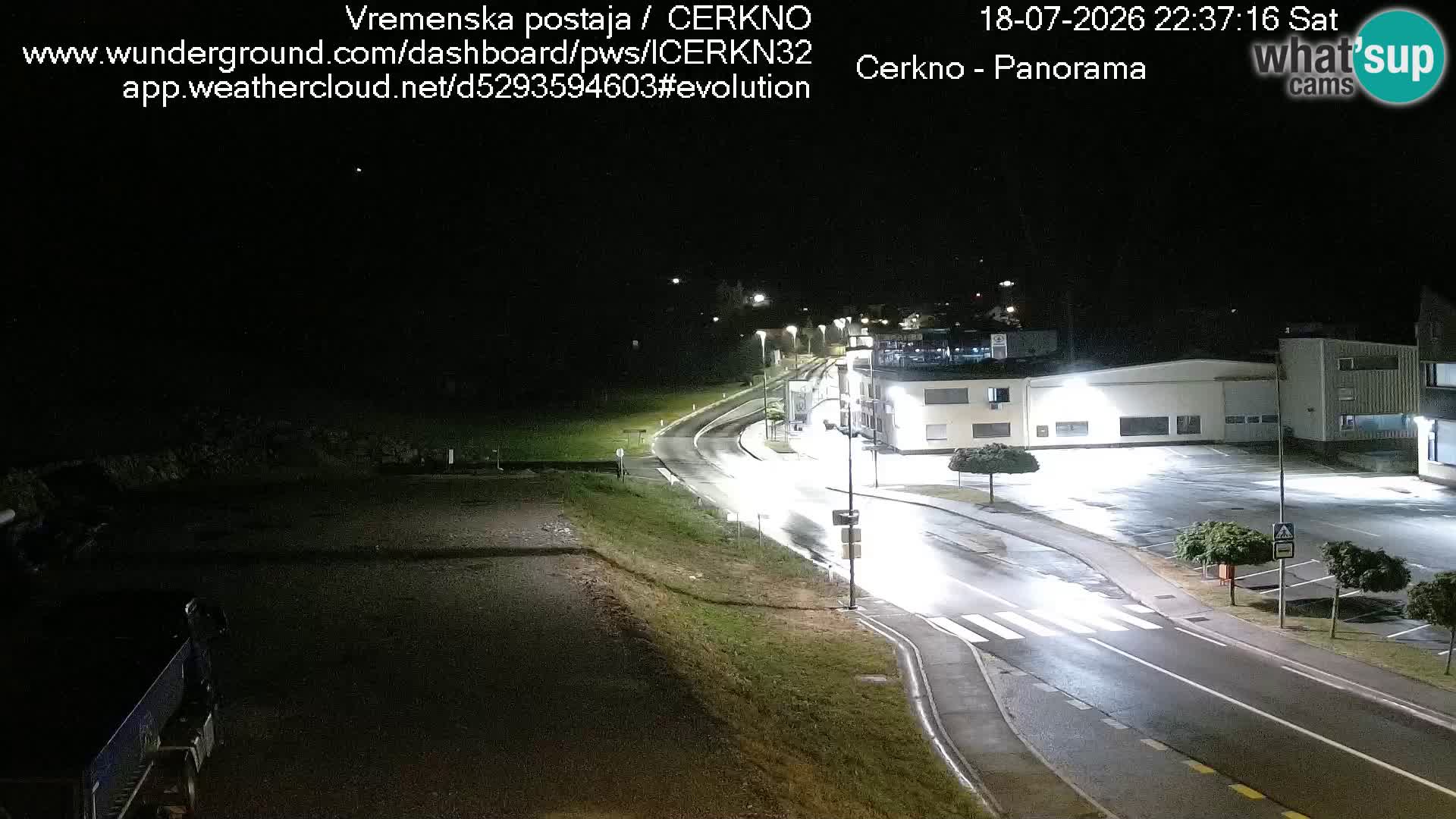 Cerkno ulaz u grad – Kamera uživo