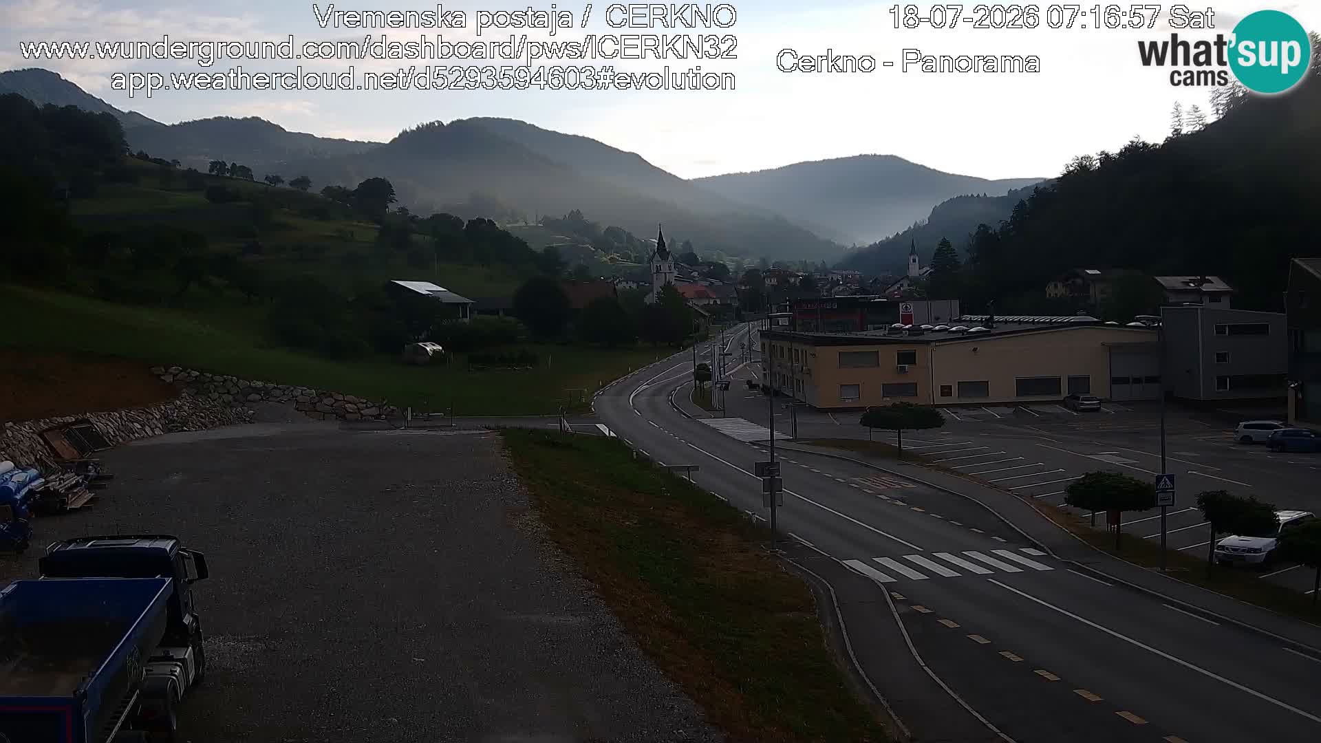 Cerkno Stadteingang Live-Webcam