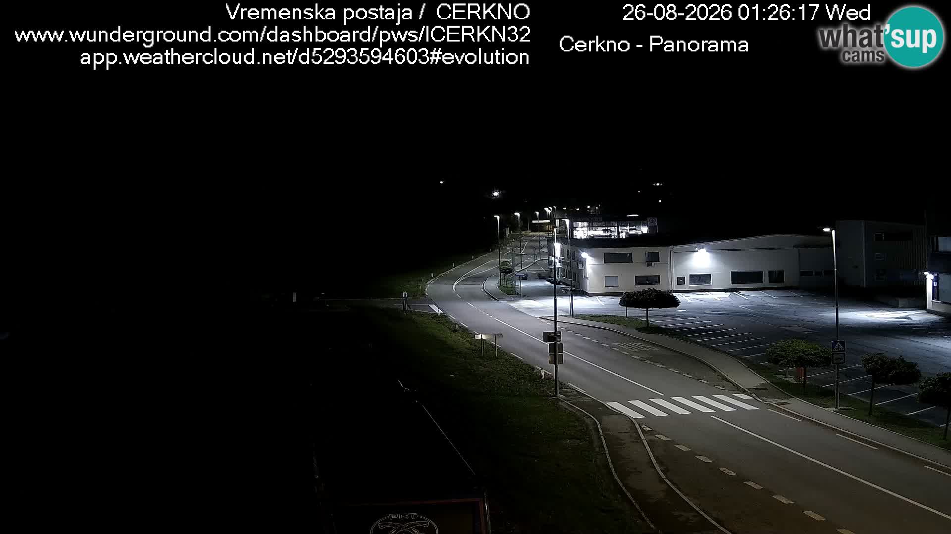 Cerkno Stadteingang Live-Webcam