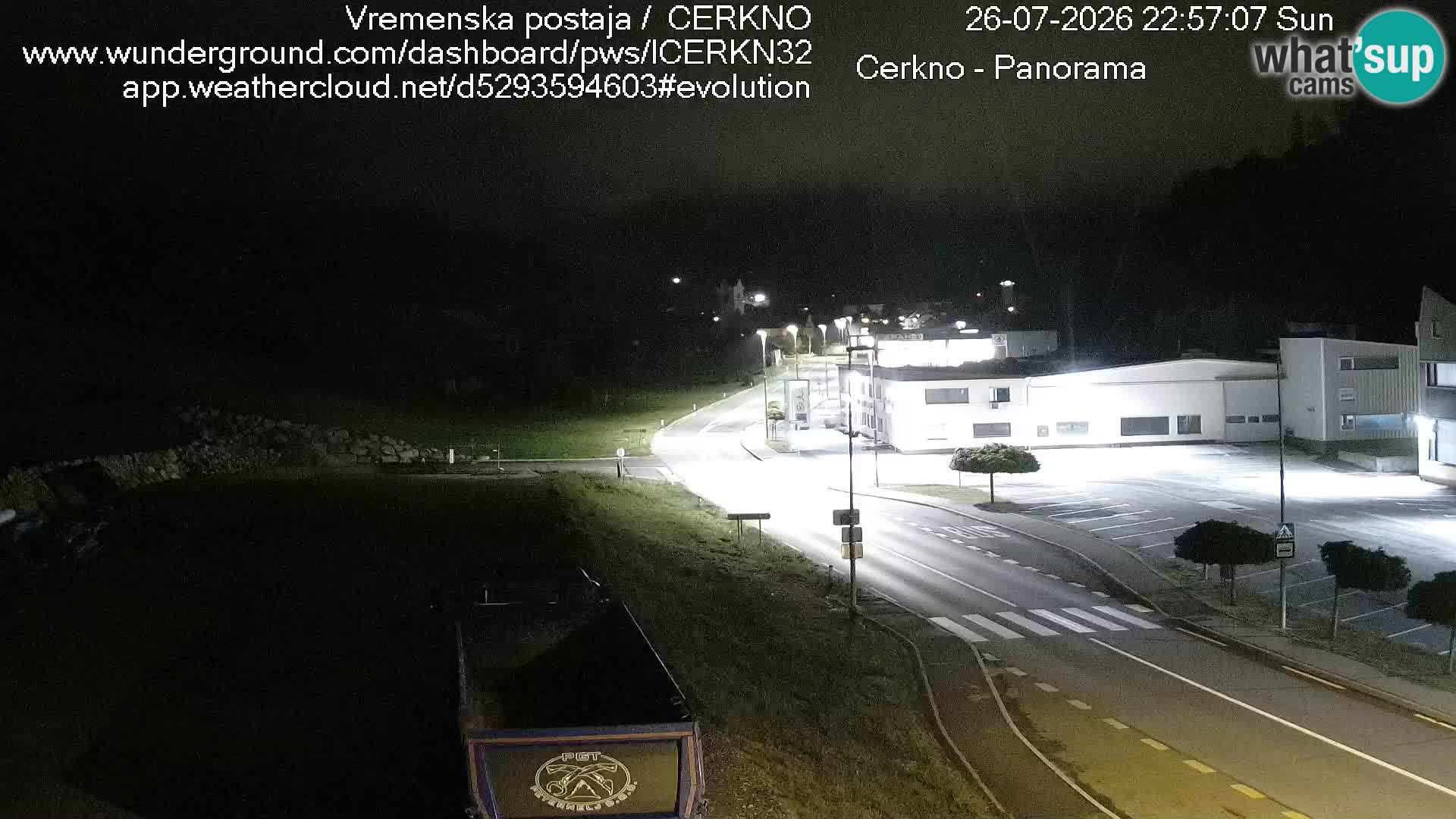 Cerkno Stadteingang Live-Webcam
