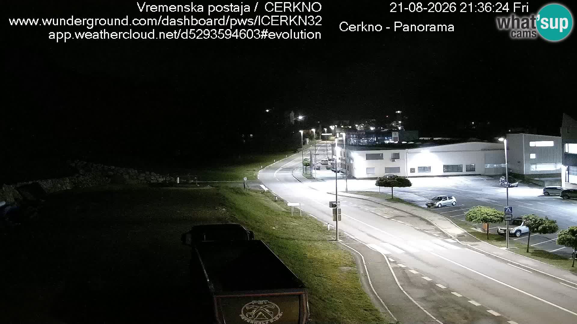 Cerkno Stadteingang Live-Webcam
