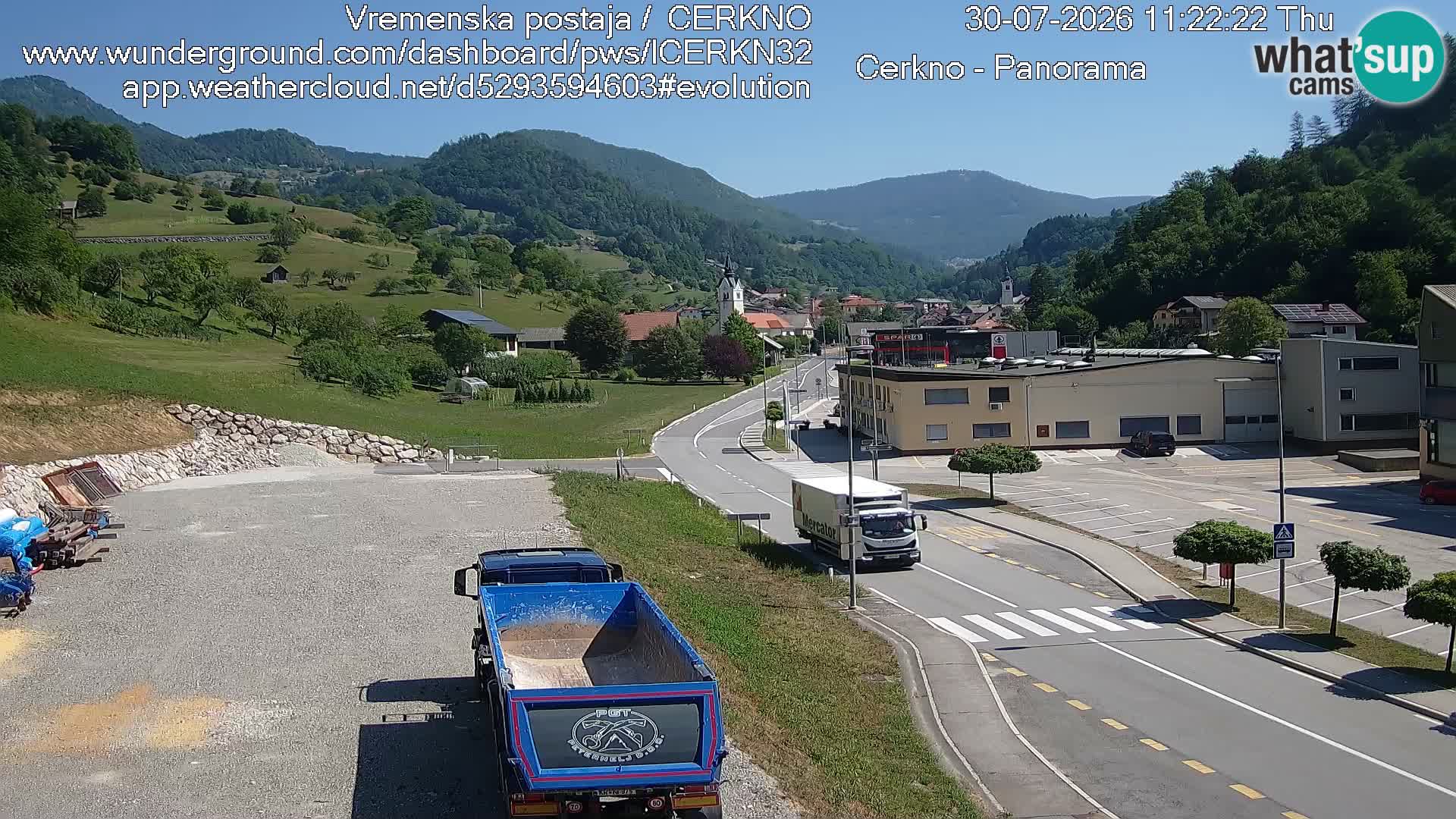 Cerkno vhod v mesto
