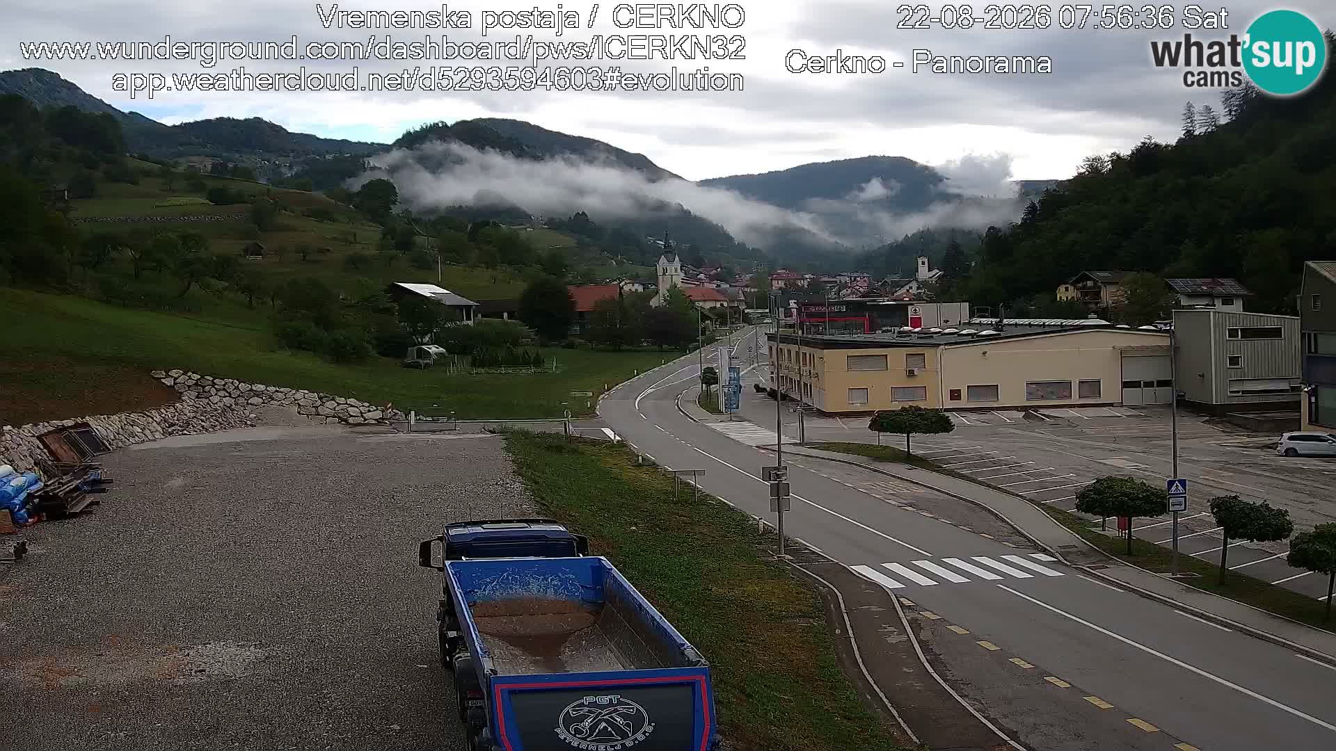 Webcam Ingresso Città di Cerkno