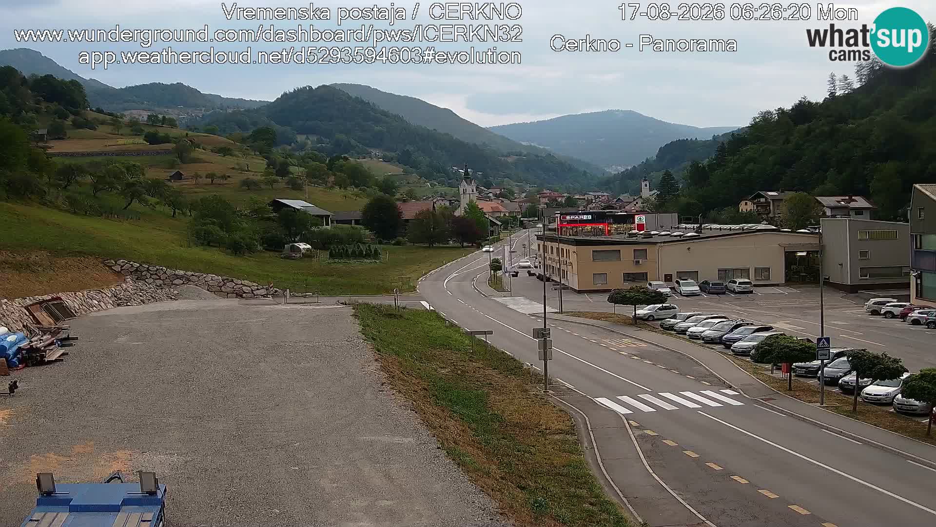 Cerkno vhod v mesto