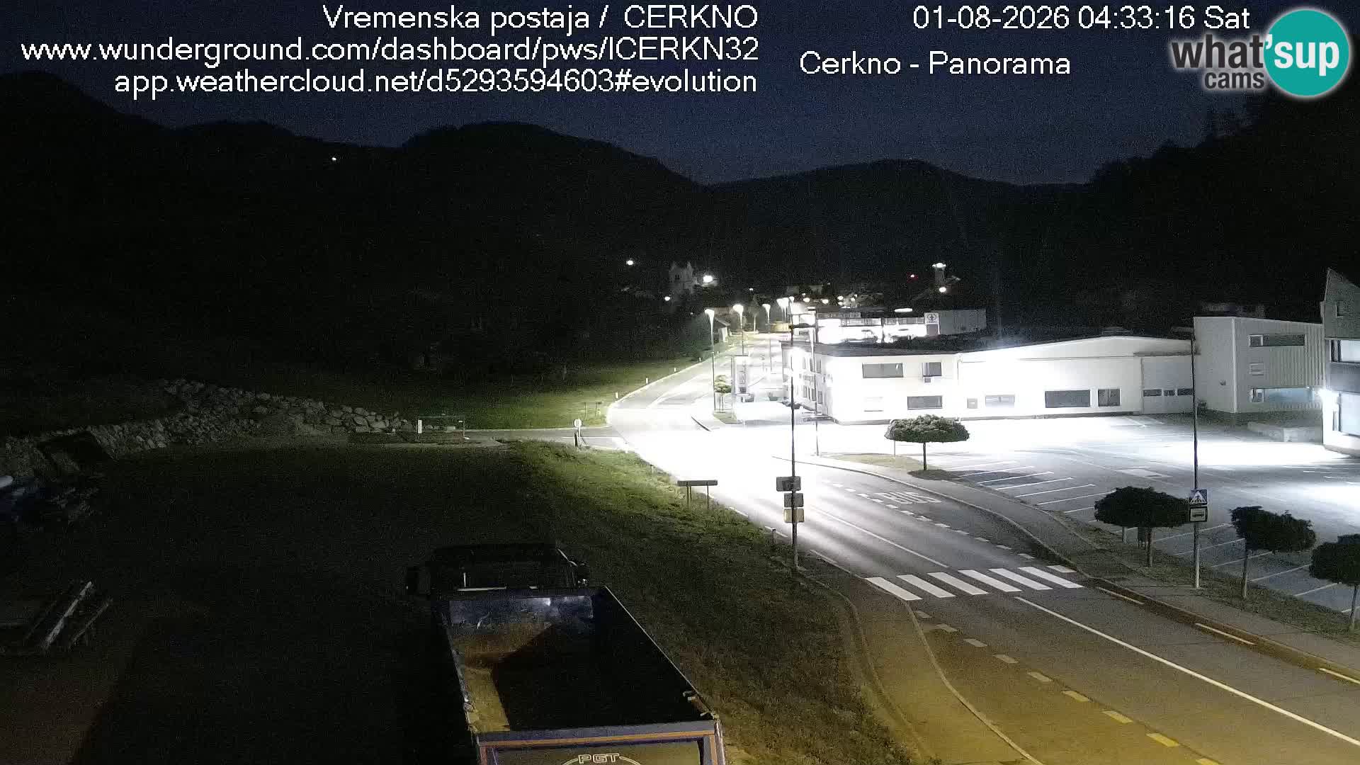 Webcam Ingresso Città di Cerkno