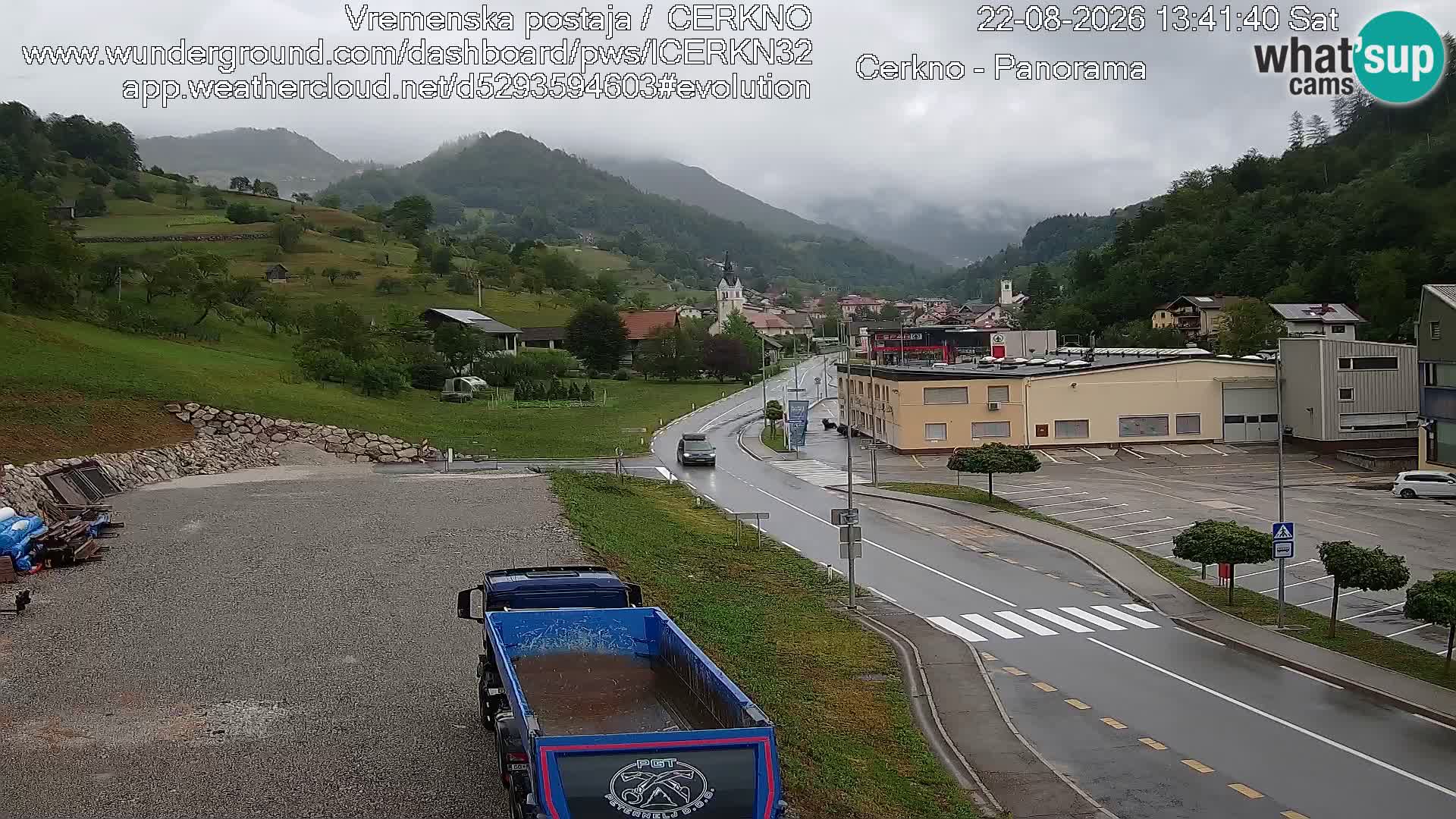 Cerkno Stadteingang Live-Webcam