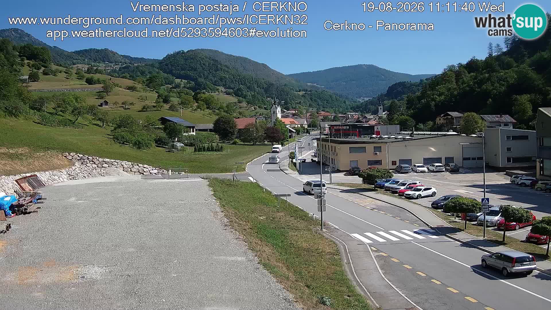 Cerkno vhod v mesto