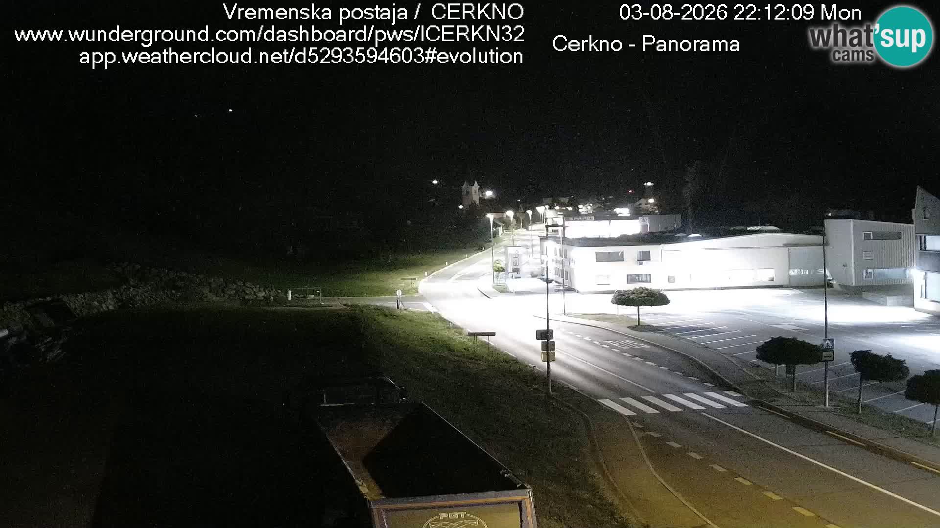 Webcam Ingresso Città di Cerkno