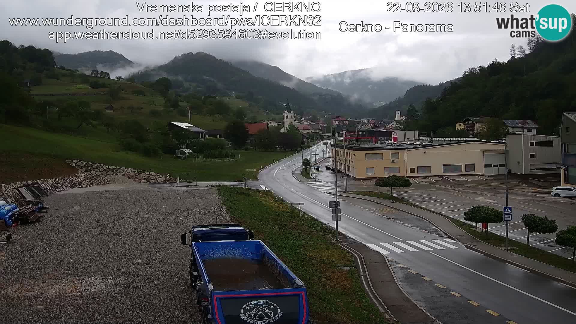 Webcam Ingresso Città di Cerkno