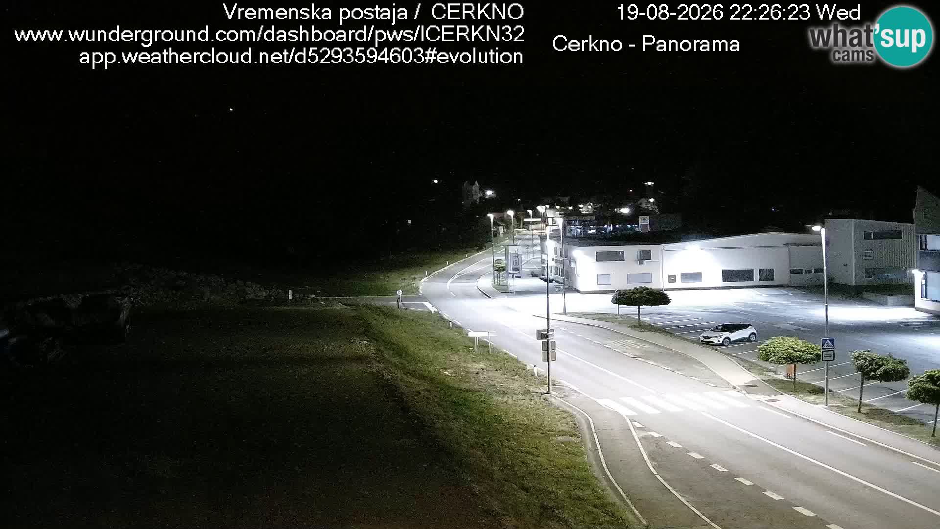 Cerkno ulaz u grad – Kamera uživo