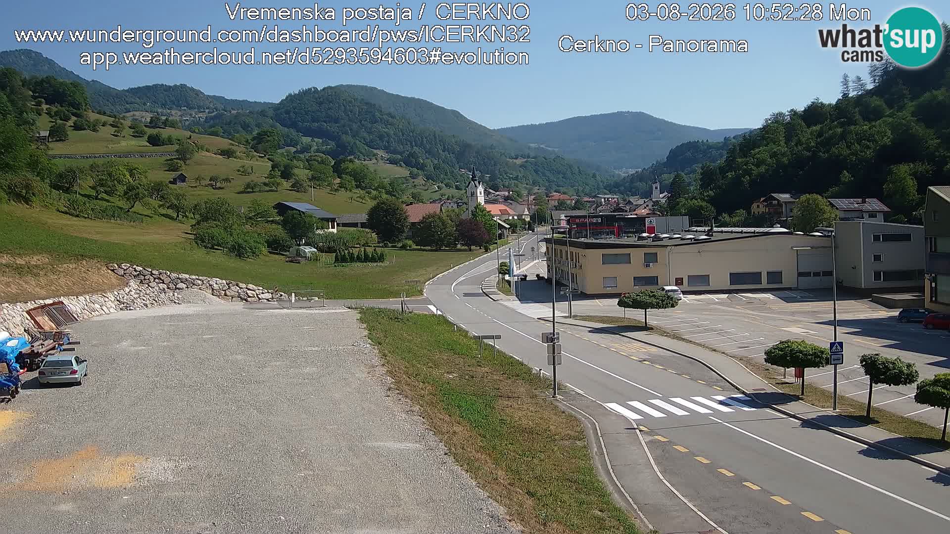 Cerkno vhod v mesto