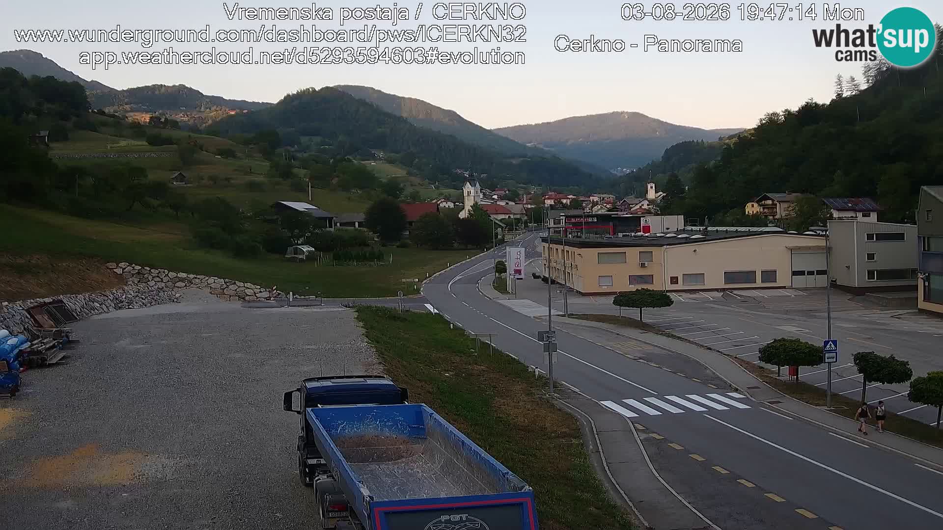 Webcam Ingresso Città di Cerkno