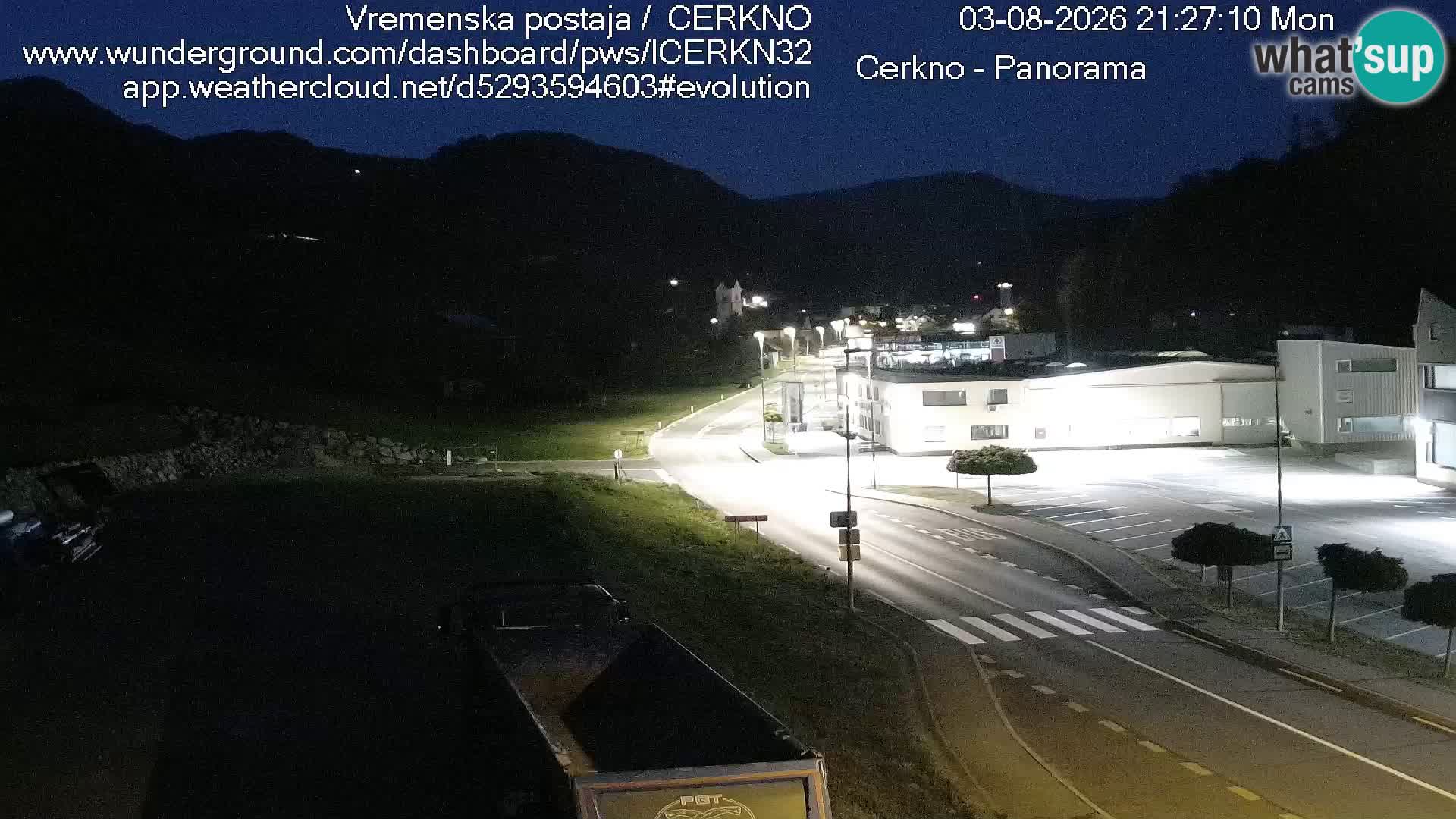 Cerkno Stadteingang Live-Webcam