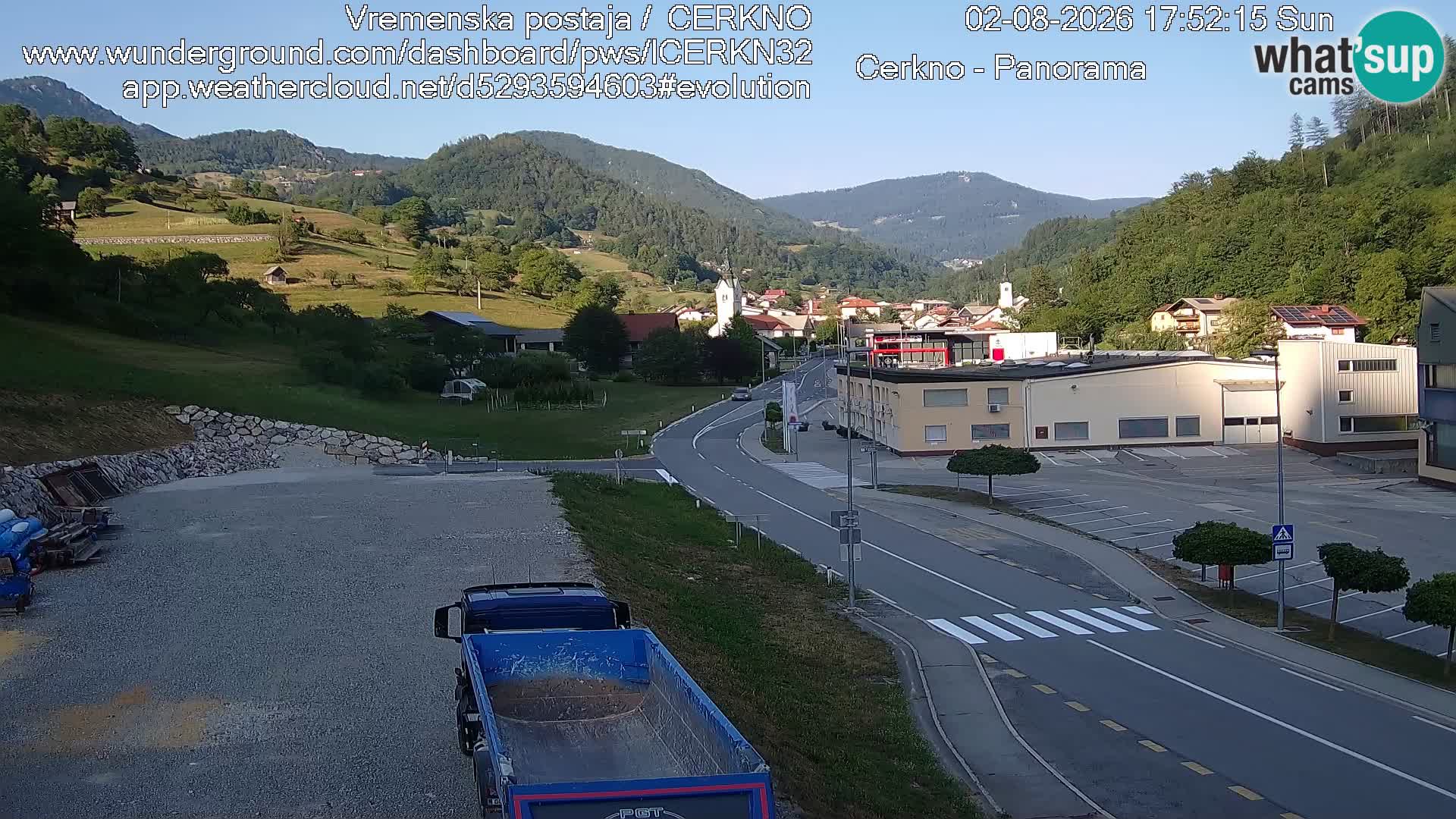 Webcam Ingresso Città di Cerkno