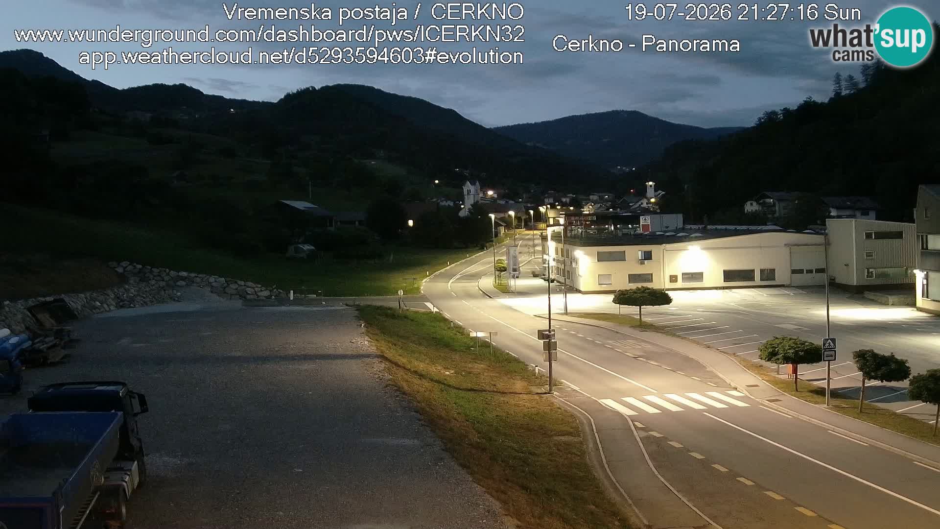 Cerkno Stadteingang Live-Webcam