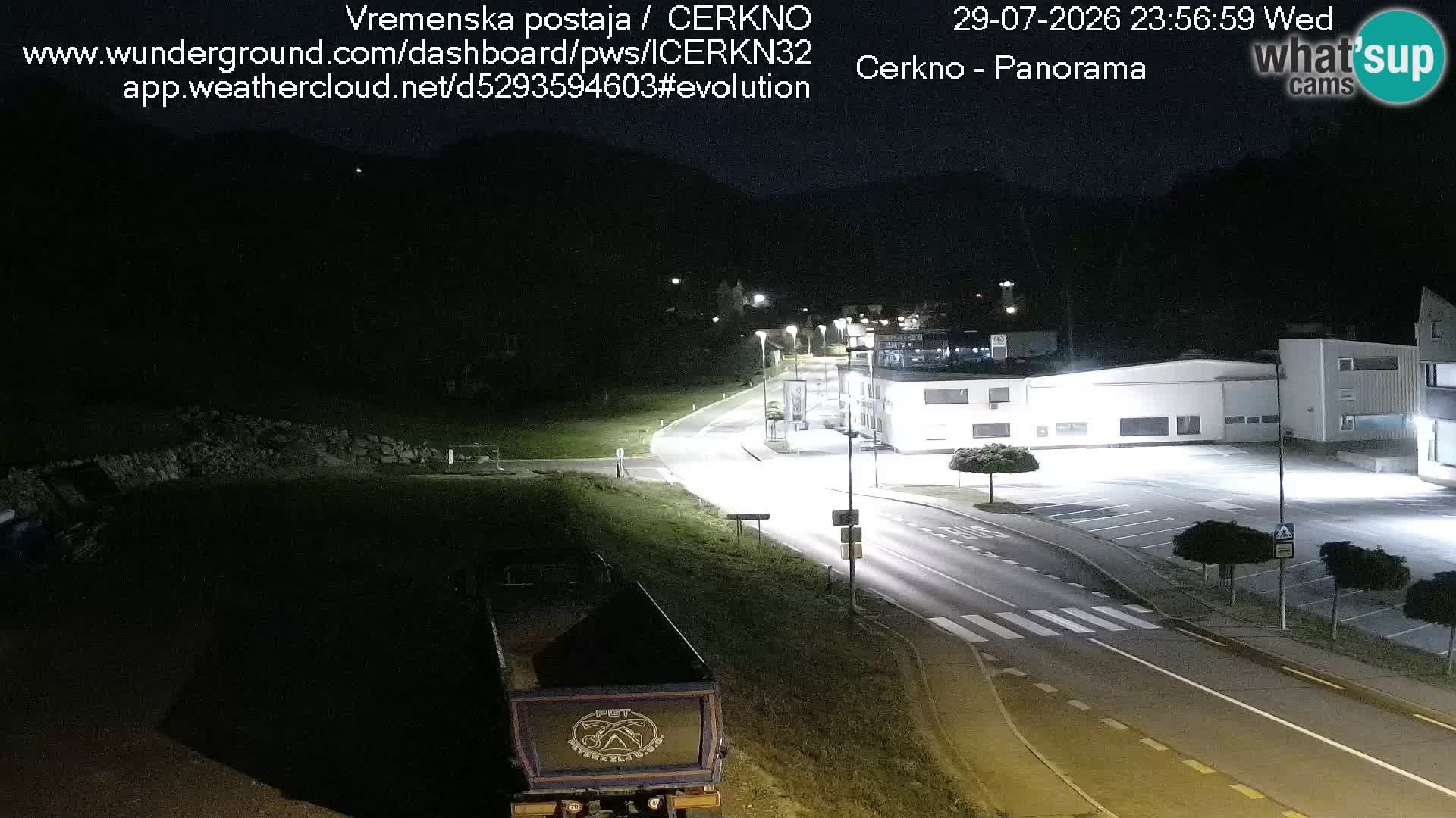 Cerkno ulaz u grad – Kamera uživo
