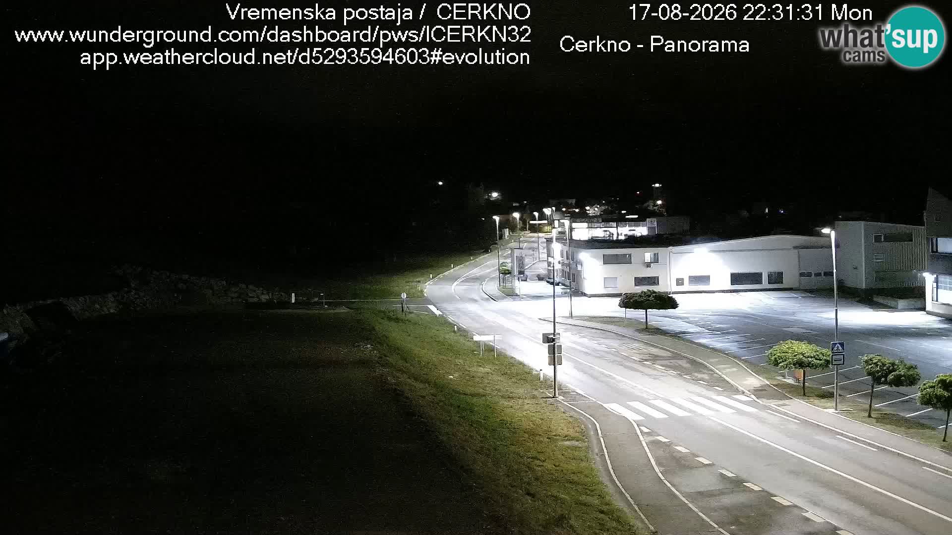 Cerkno ulaz u grad – Kamera uživo