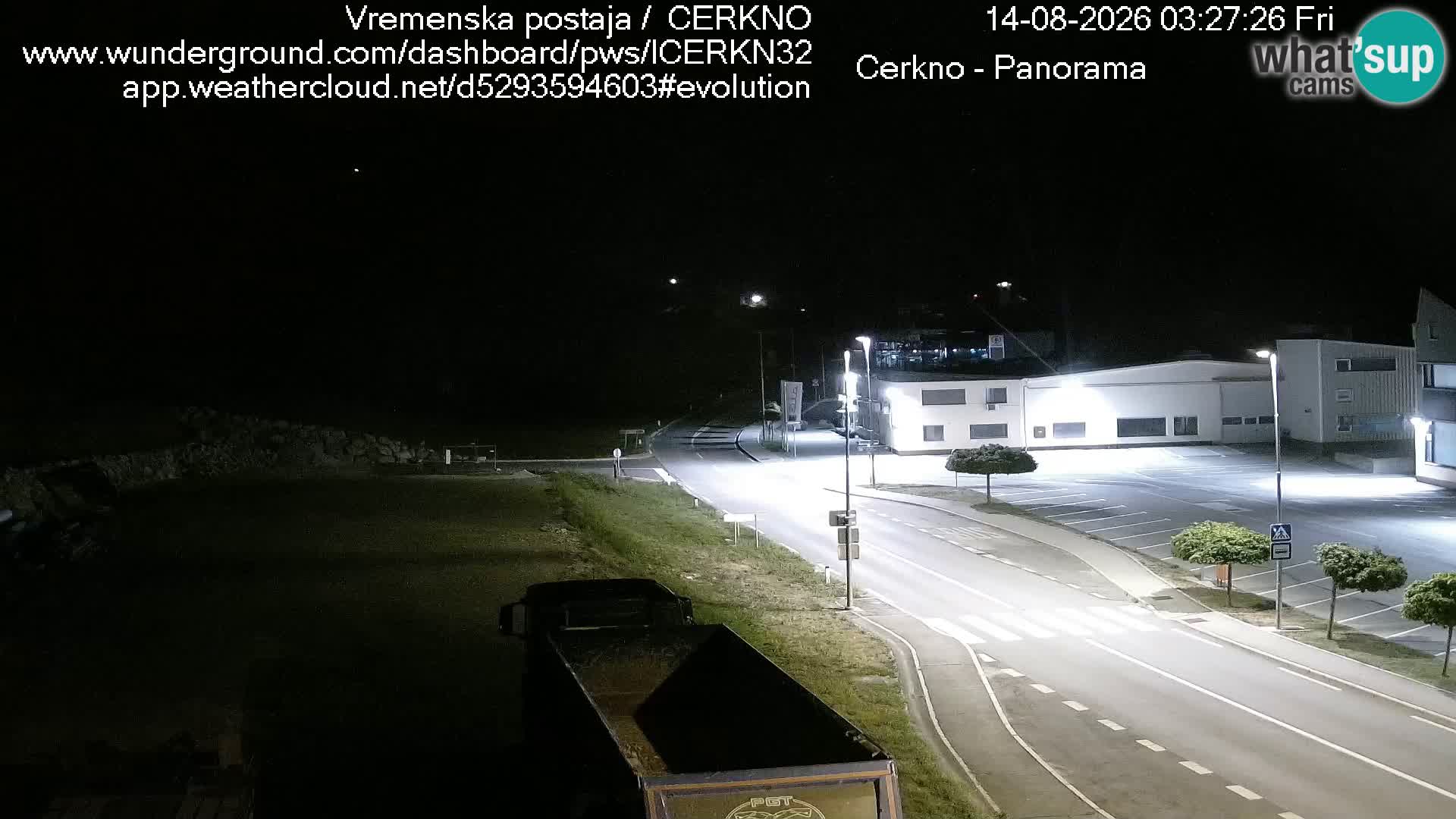 Cerkno ulaz u grad – Kamera uživo