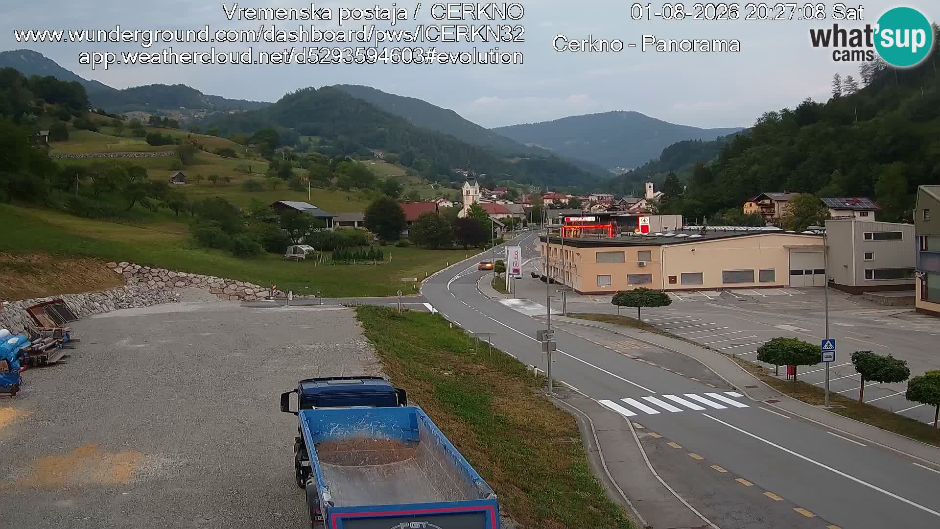 Webcam Ingresso Città di Cerkno