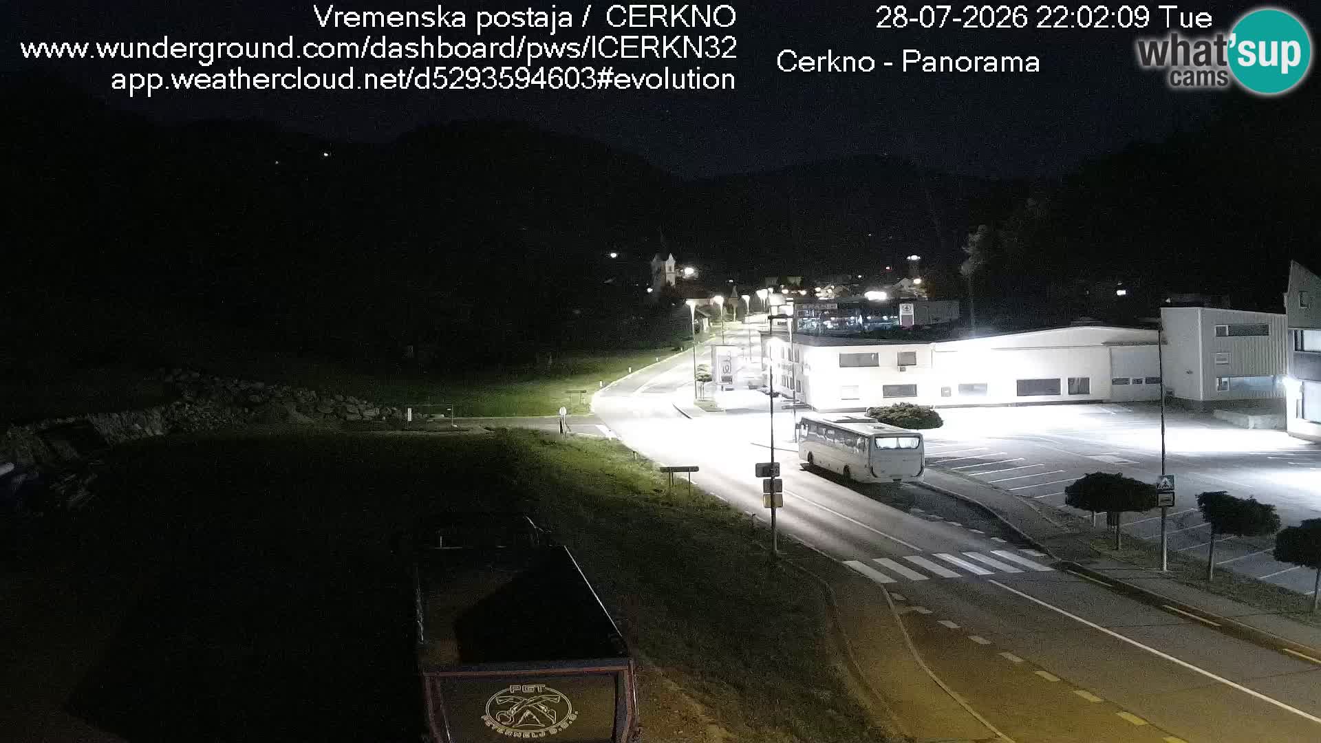 Cerkno Stadteingang Live-Webcam