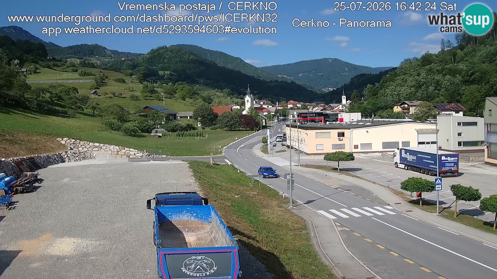 Cerkno vhod v mesto