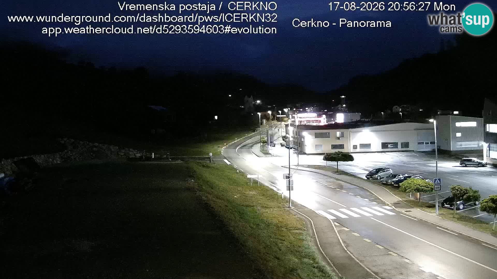 Cerkno Stadteingang Live-Webcam