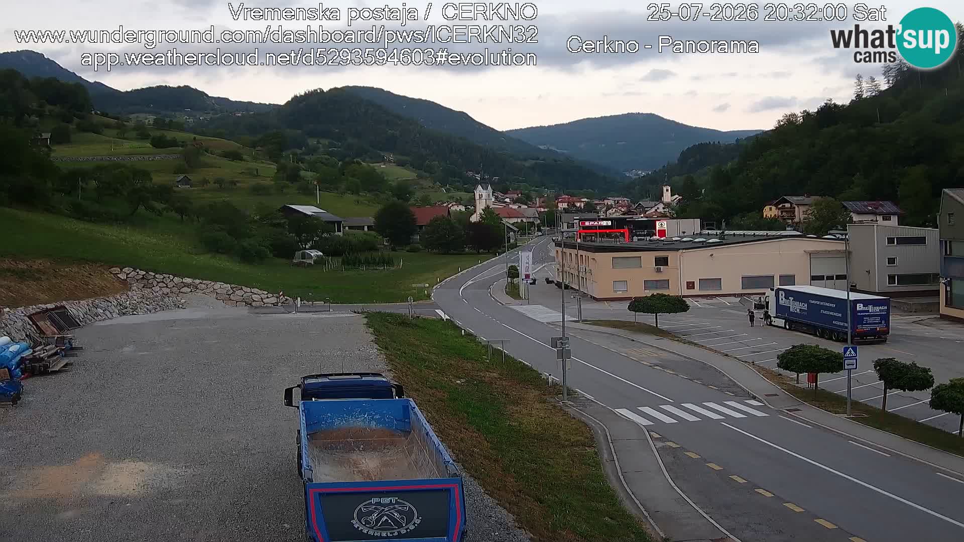 Webcam Ingresso Città di Cerkno