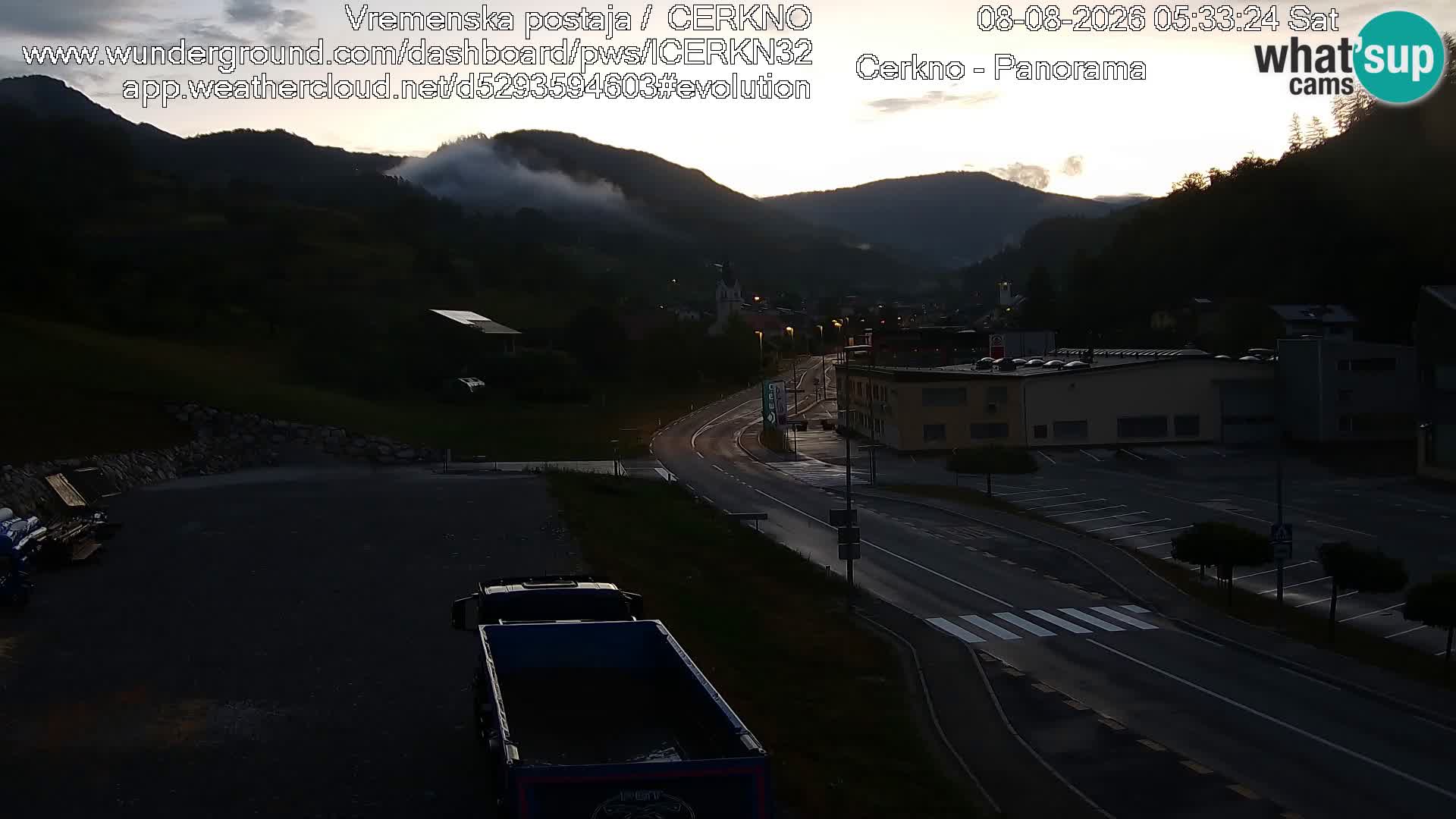 Webcam Ingresso Città di Cerkno