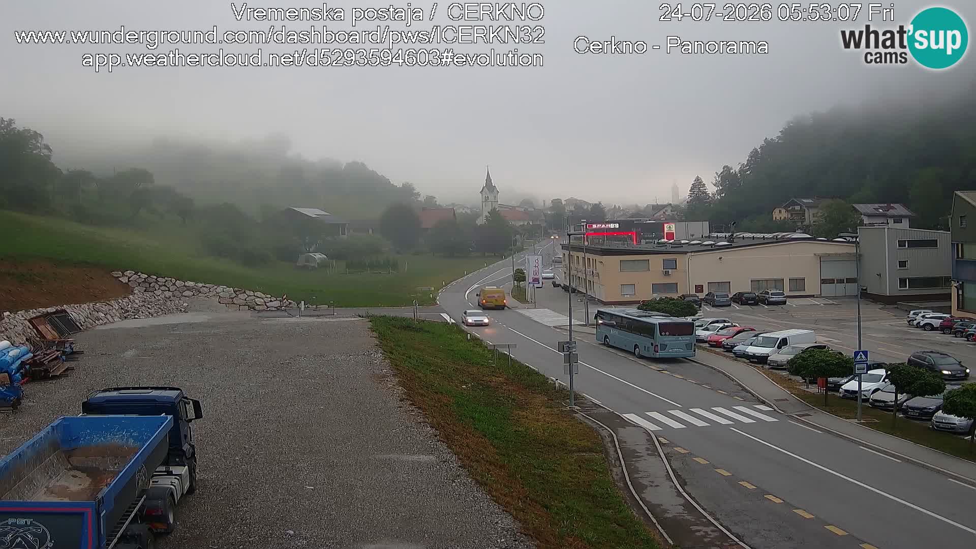 Webcam Ingresso Città di Cerkno