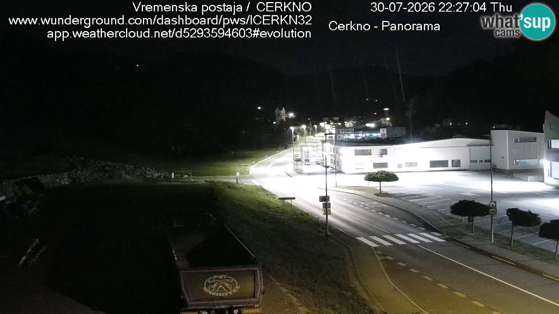 Cerkno Stadteingang Live-Webcam