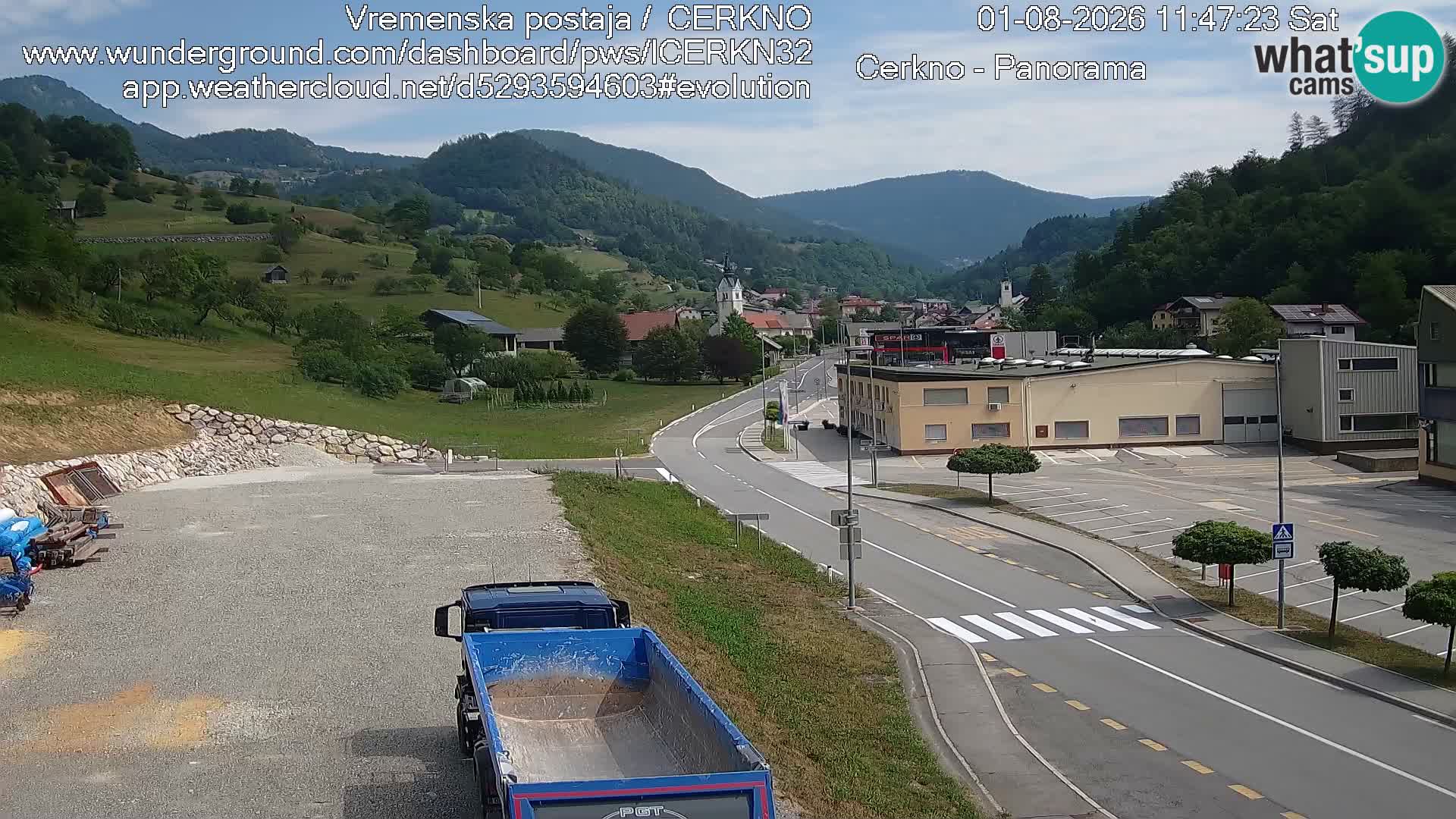 Cerkno vhod v mesto