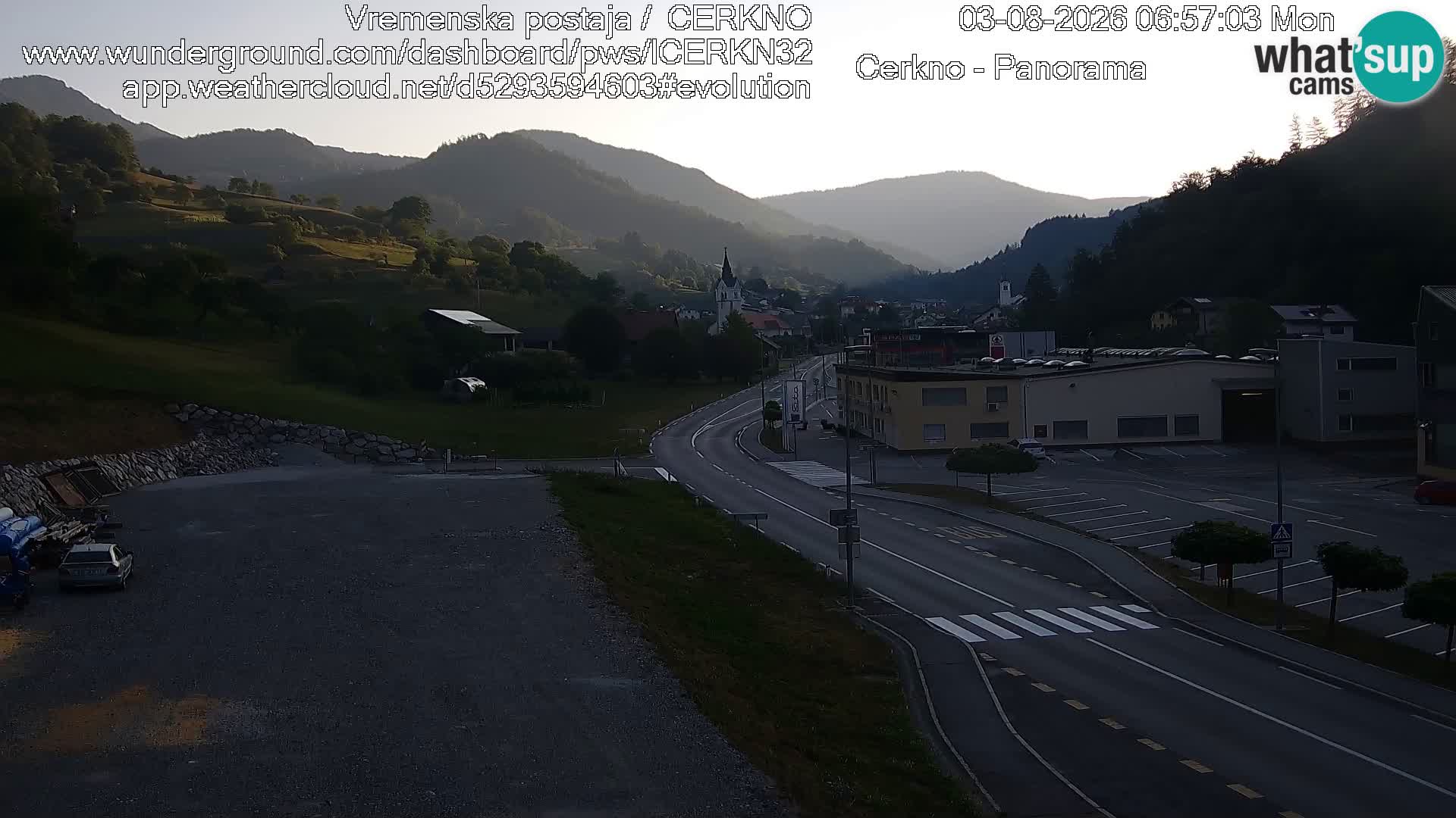 Cerkno vhod v mesto