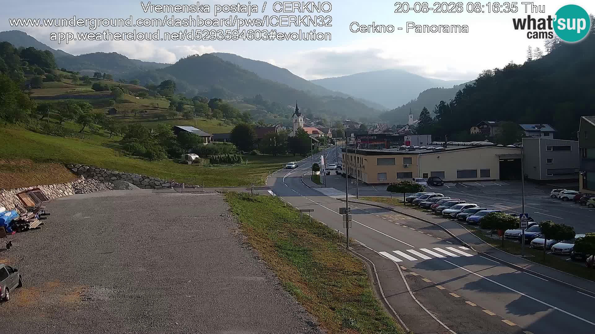 Cerkno vhod v mesto