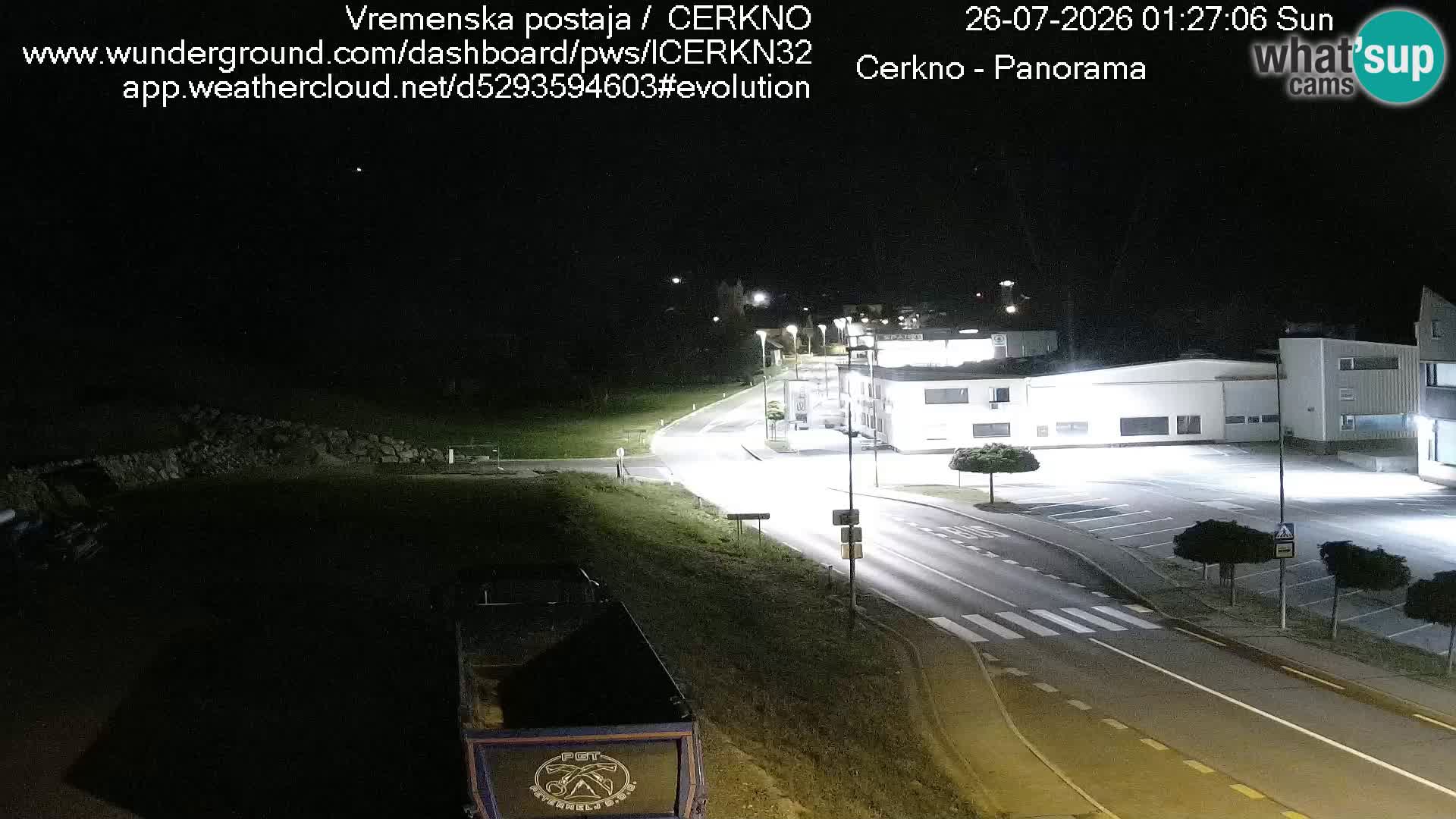 Cerkno Stadteingang Live-Webcam