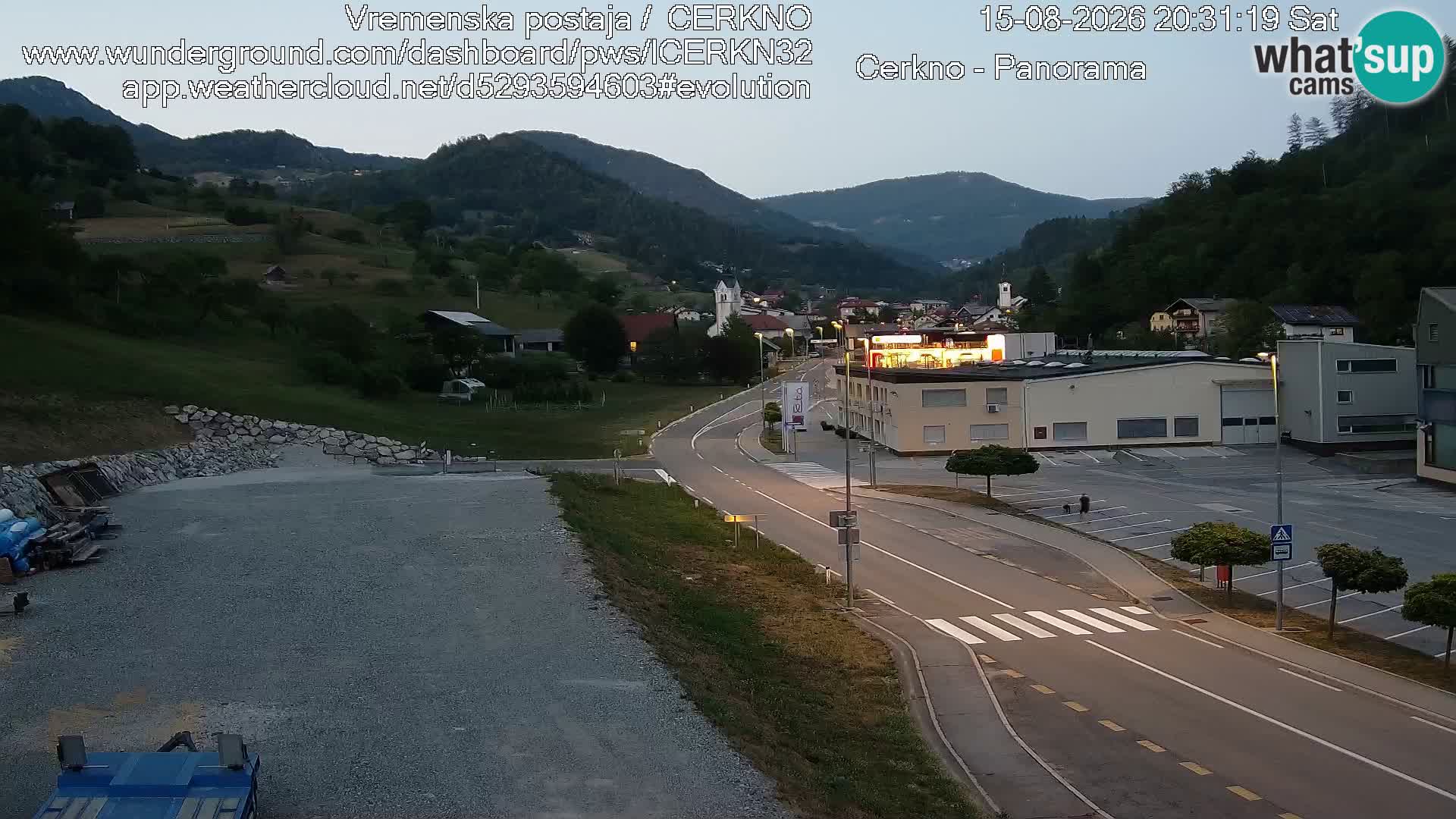 Webcam Ingresso Città di Cerkno