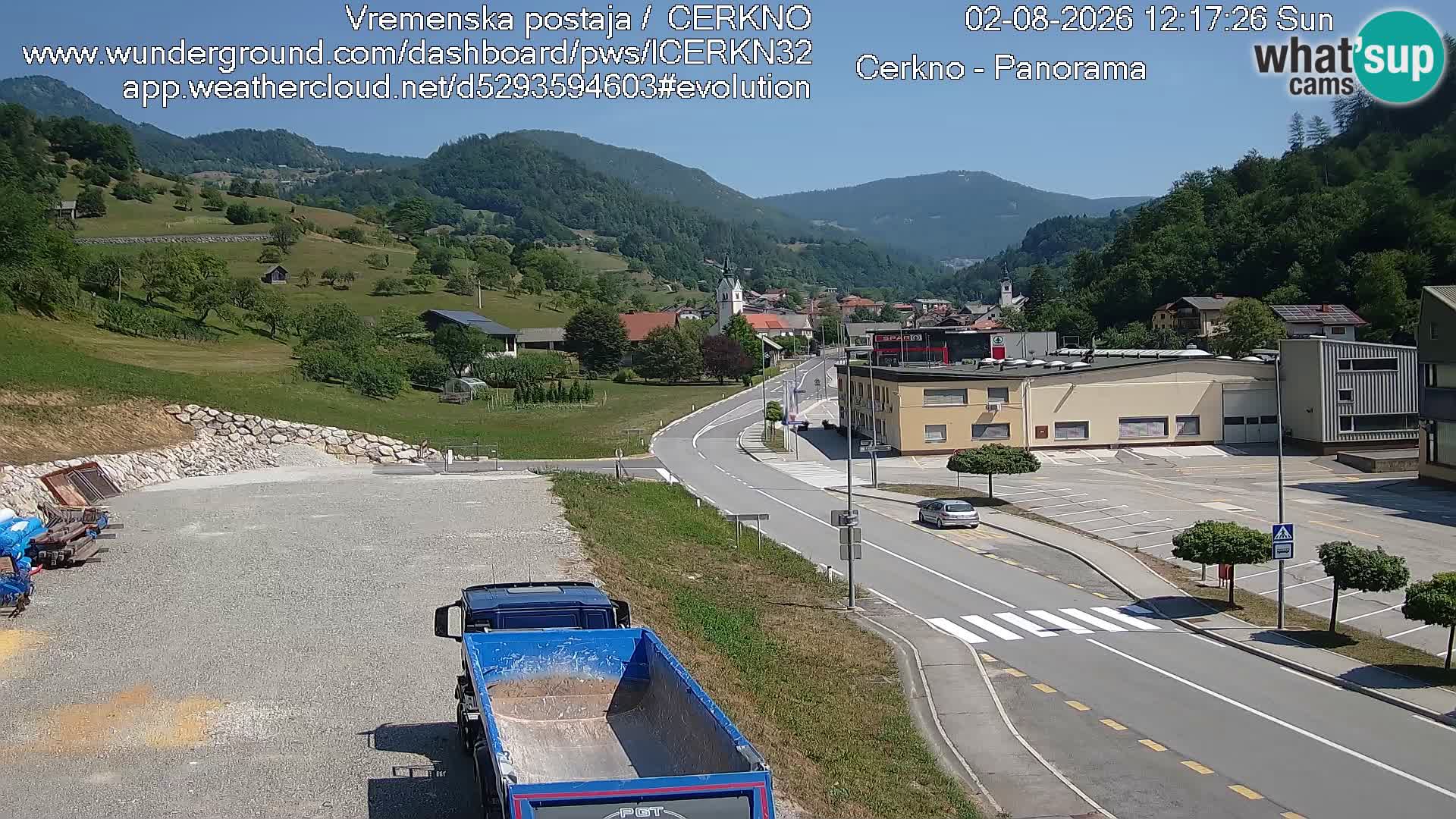 Cerkno vhod v mesto