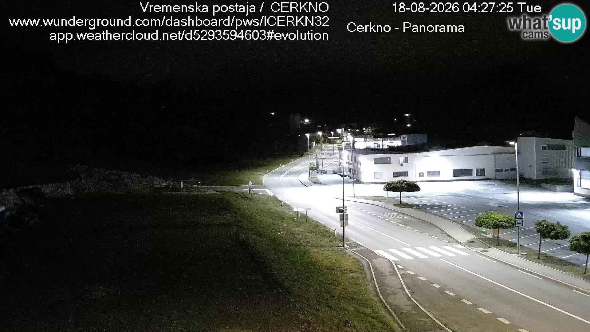 Webcam Ingresso Città di Cerkno