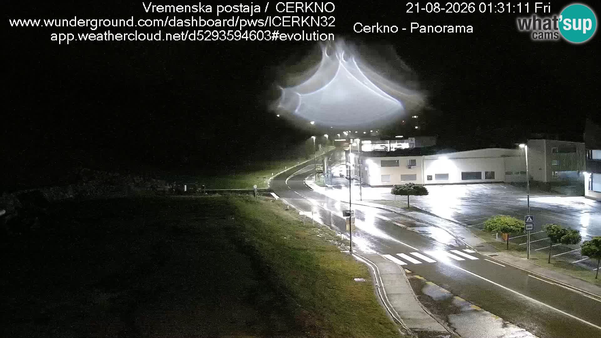 Cerkno ulaz u grad – Kamera uživo