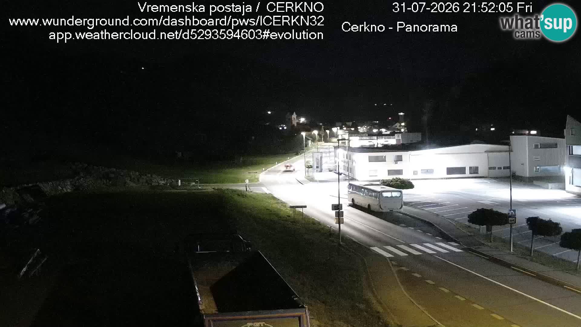 Cerkno ulaz u grad – Kamera uživo
