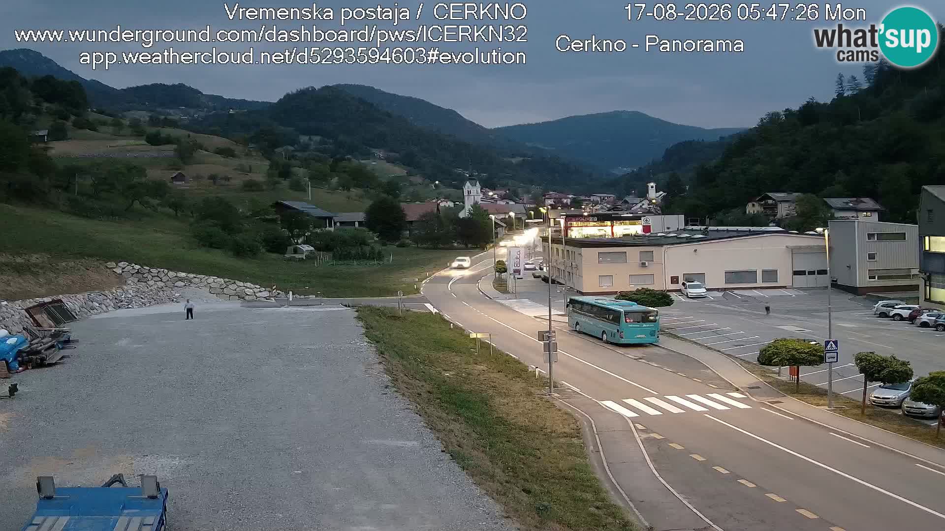 Webcam Ingresso Città di Cerkno