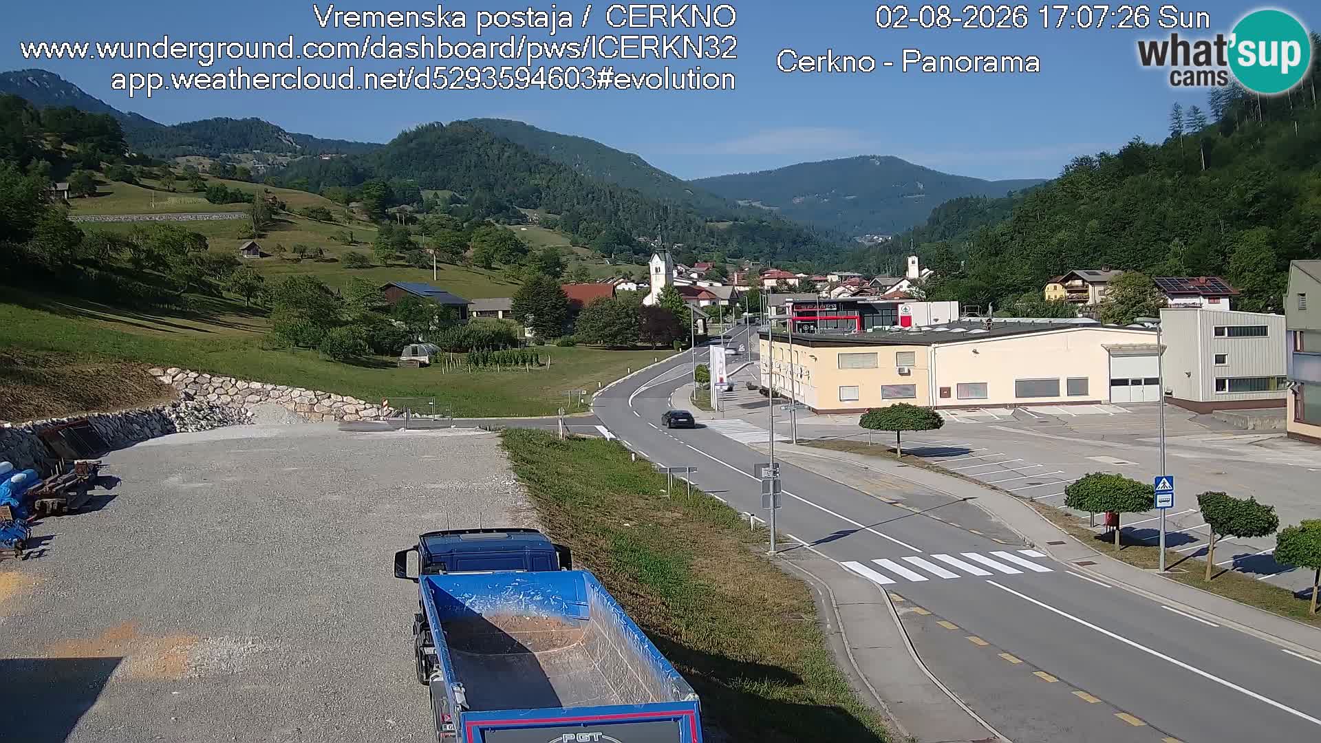 Cerkno vhod v mesto