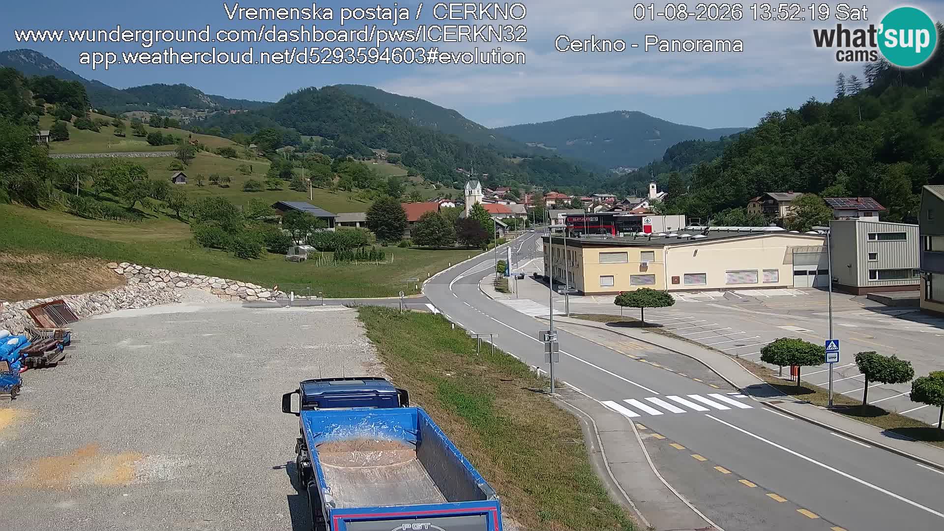 Cerkno vhod v mesto