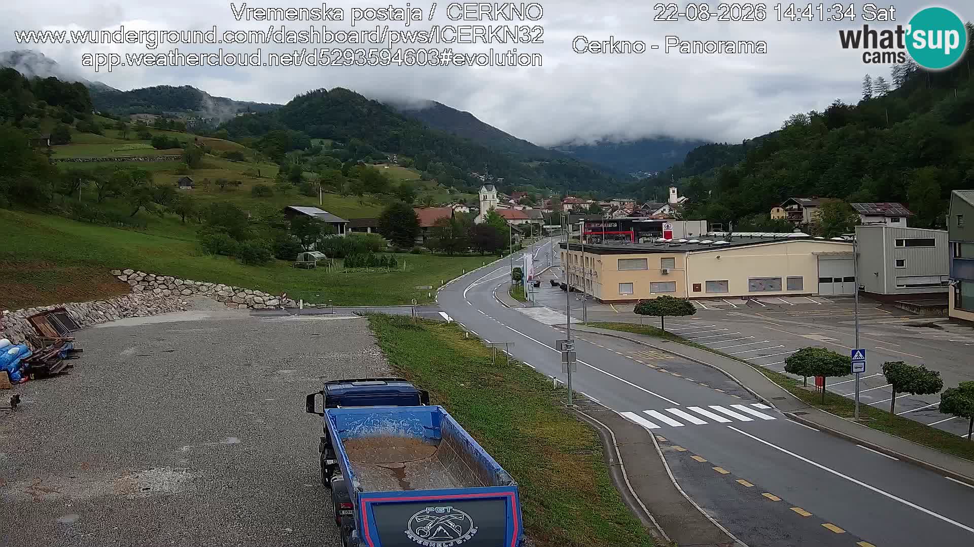 Webcam Ingresso Città di Cerkno